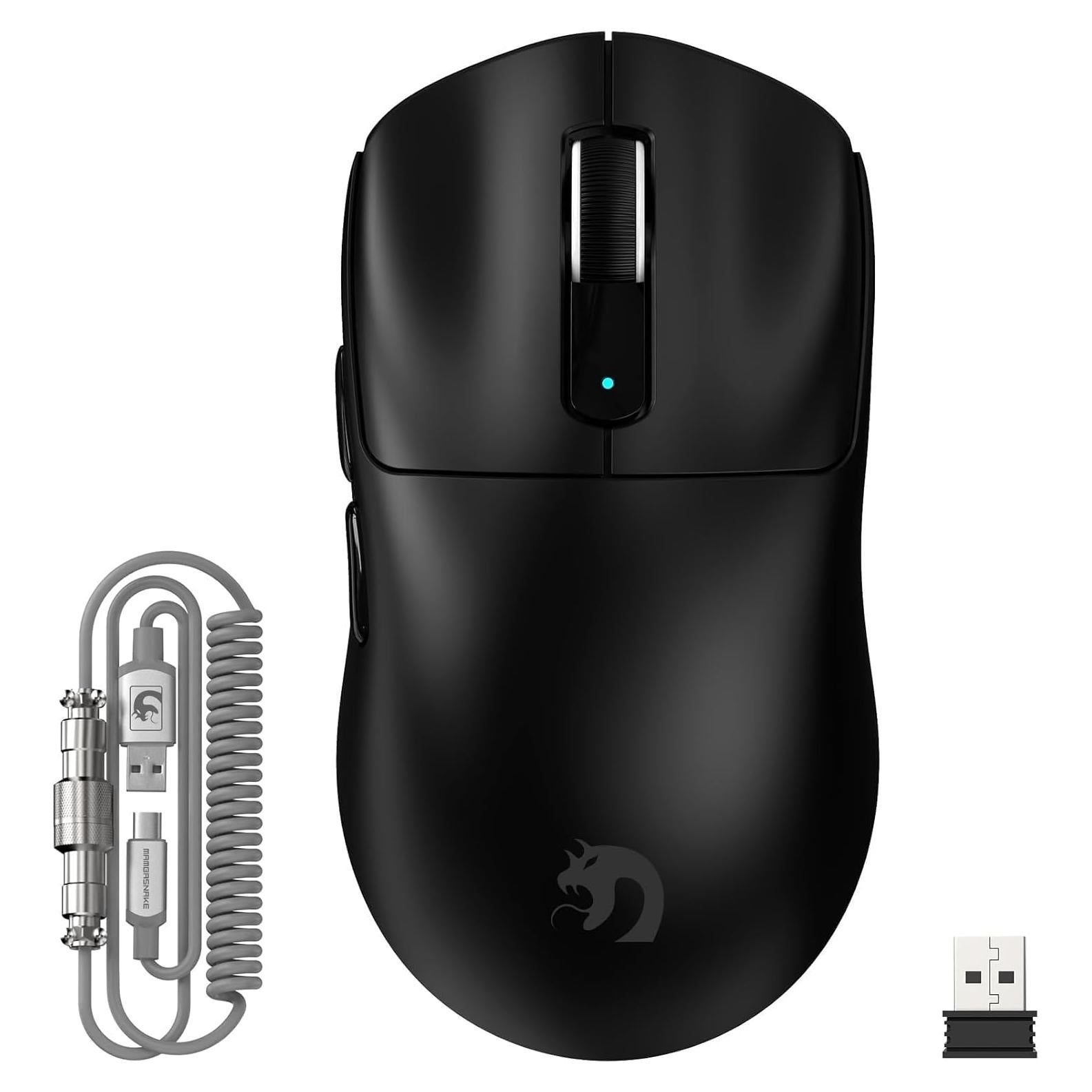 Ratón Inalámbrico MAMBASNAKE M3 para Juegos 39g 40K DPI