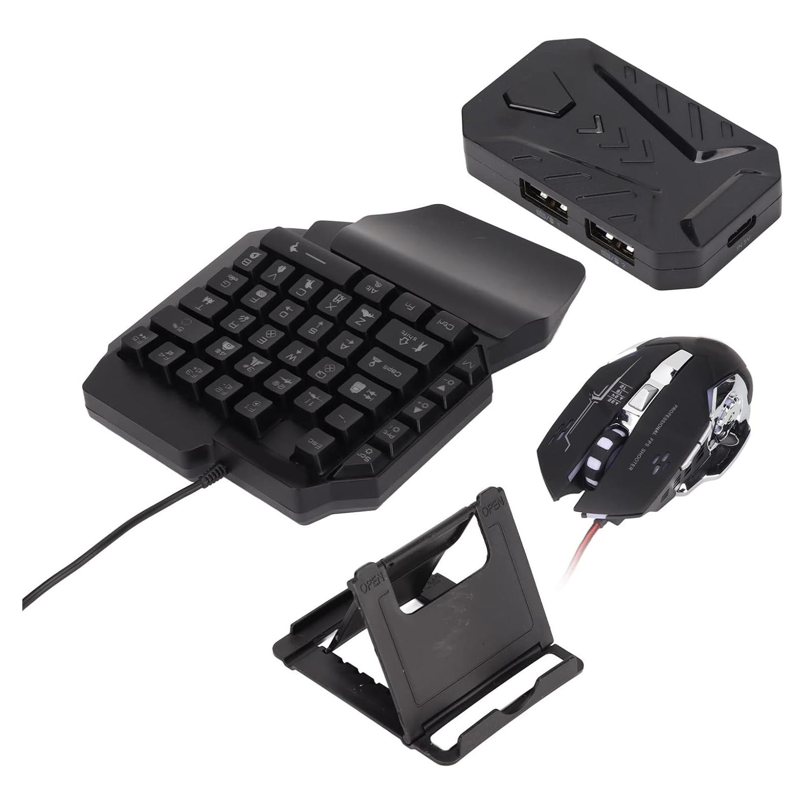 Combo Teclado Mecánico y Ratón para Juegos Acogedor RGB