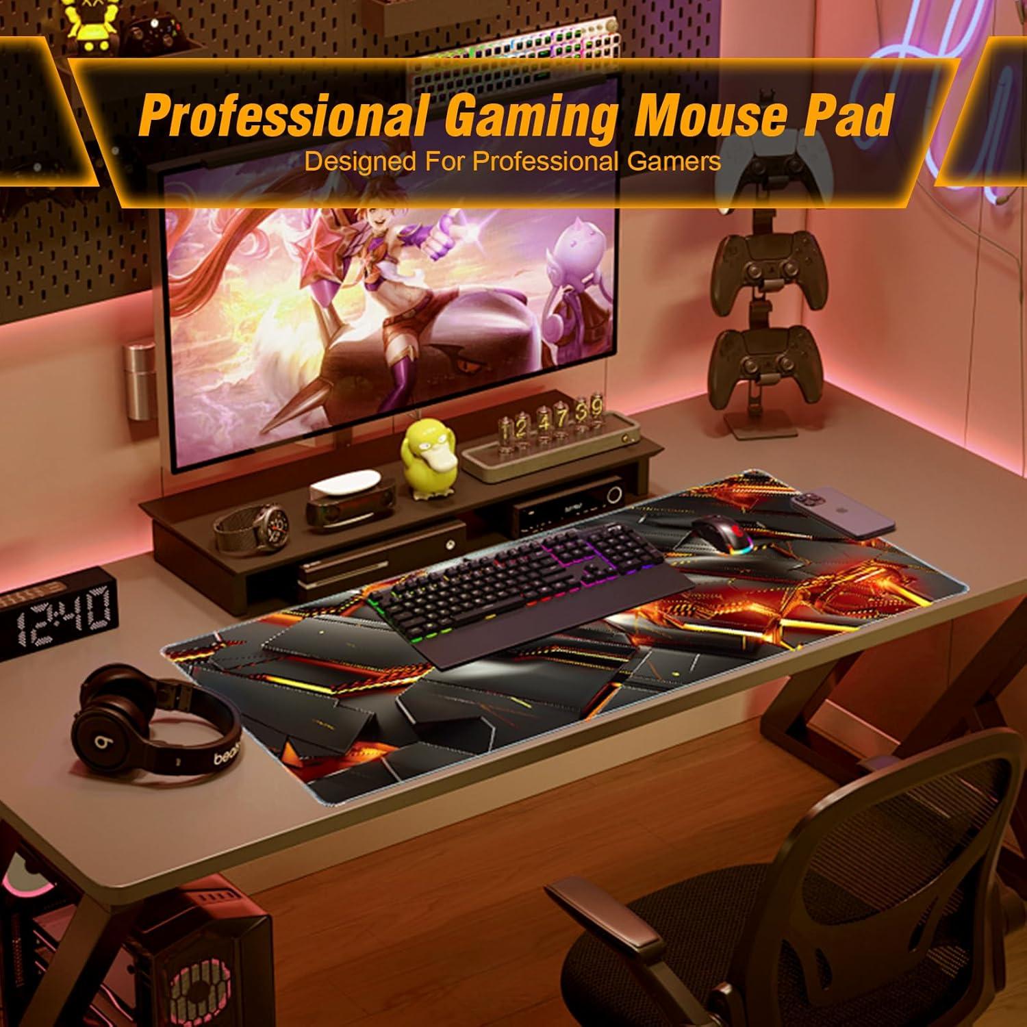 Alfombrilla de Ratón WECOOL Extra Grande 80x30 cm Antideslizante