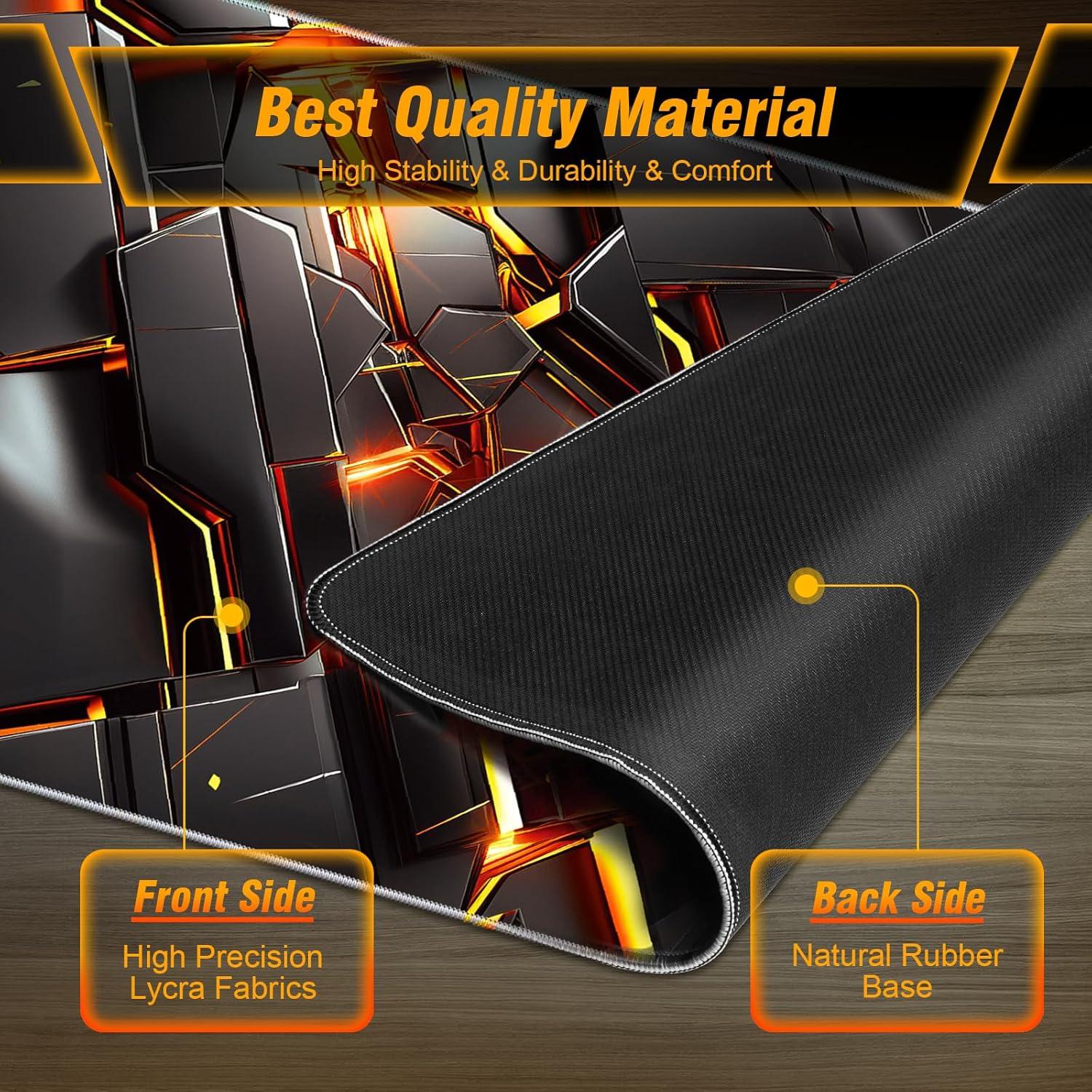 Alfombrilla de Ratón WECOOL Extra Grande 80x30 cm Antideslizante