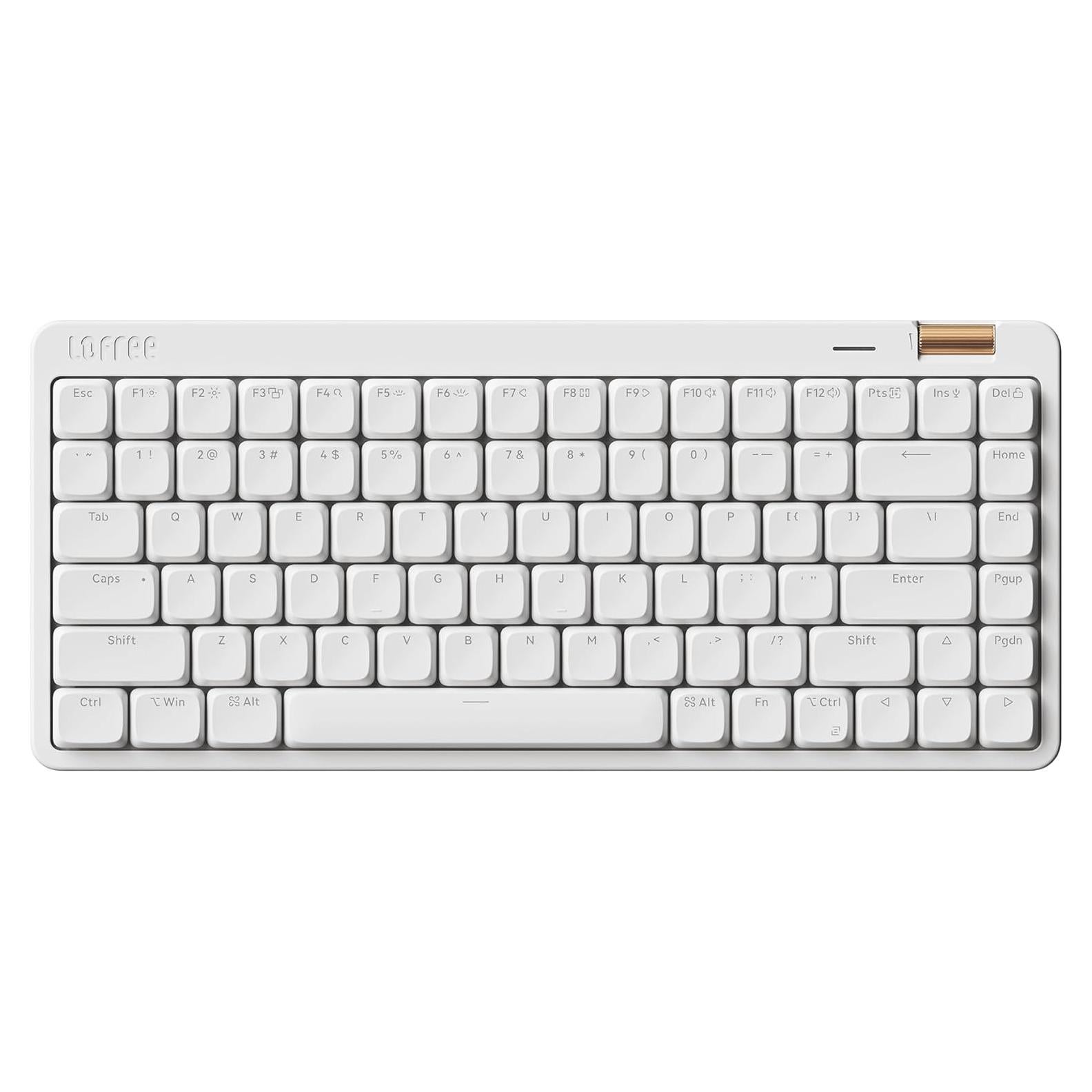 Teclado Mecánico Inalámbrico Lofree Flow Lite 84 Teclas Blanco