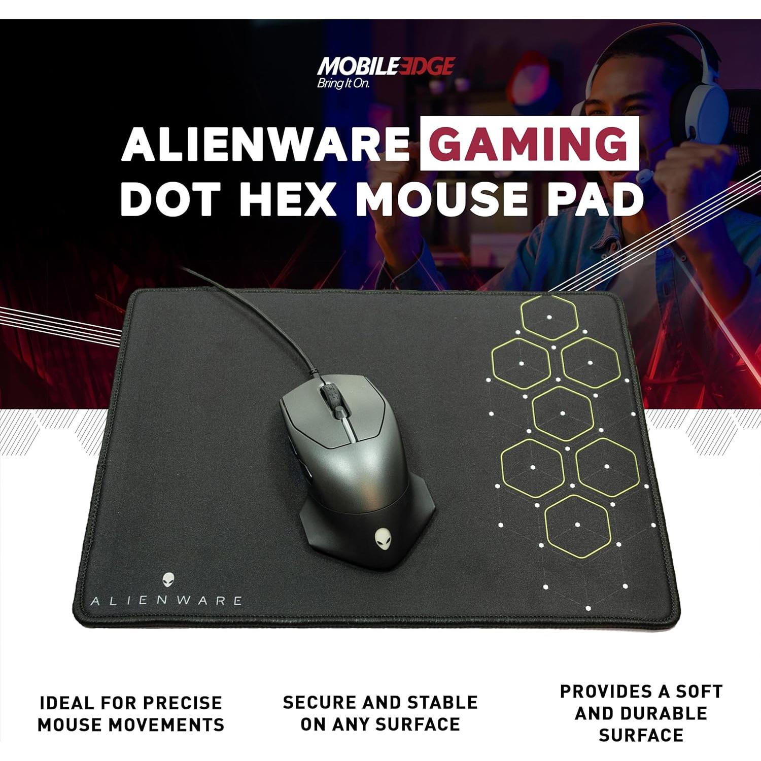 Alfombrilla de Ratón para Juegos Mobile Edge Alienware 25.4x35.6cm