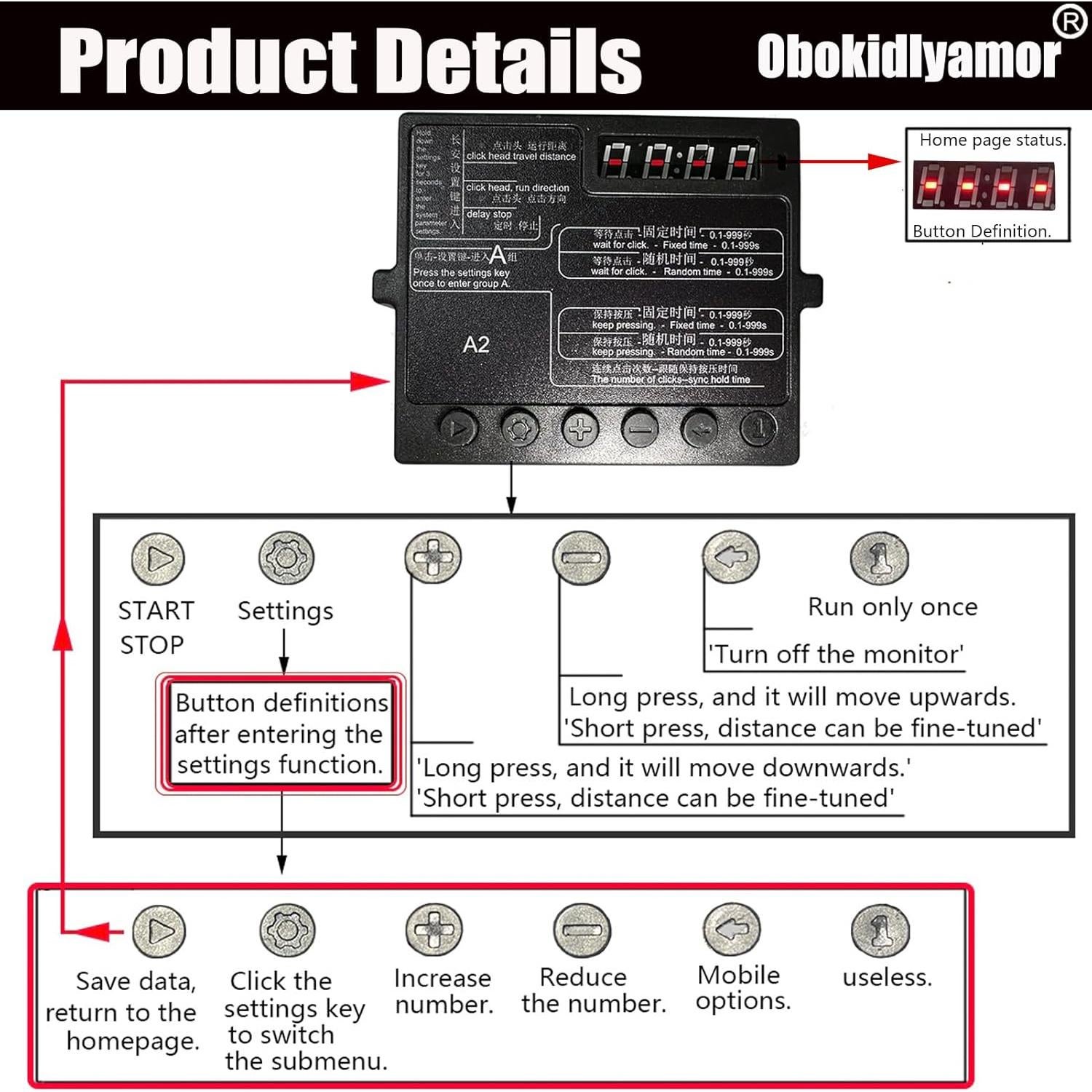 Physical Click Auto Keyboard Clicker Mouse Jigglier;Auto Random Clicking Game Assist; Mouse Mover Auto clicking Tool (ABC)