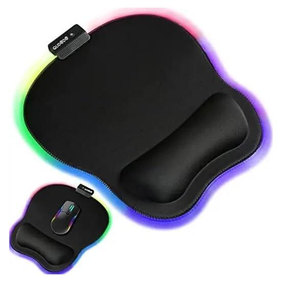 Alfombrilla de Ratón Ergonómica RGB The Celly Plug 28.4x23.6cm