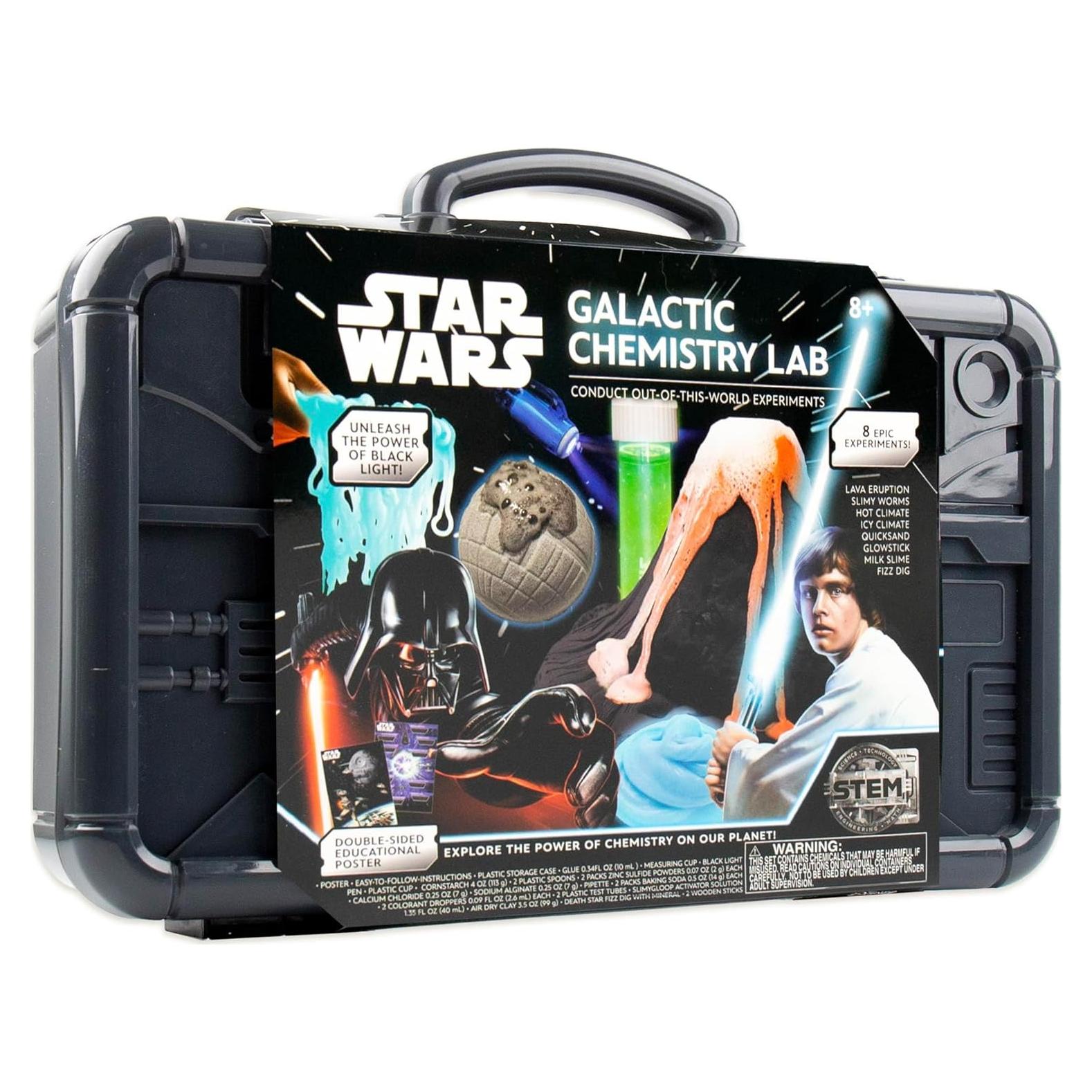 Kit de Química Galáctica Star Wars - 8 Experimentos STEM