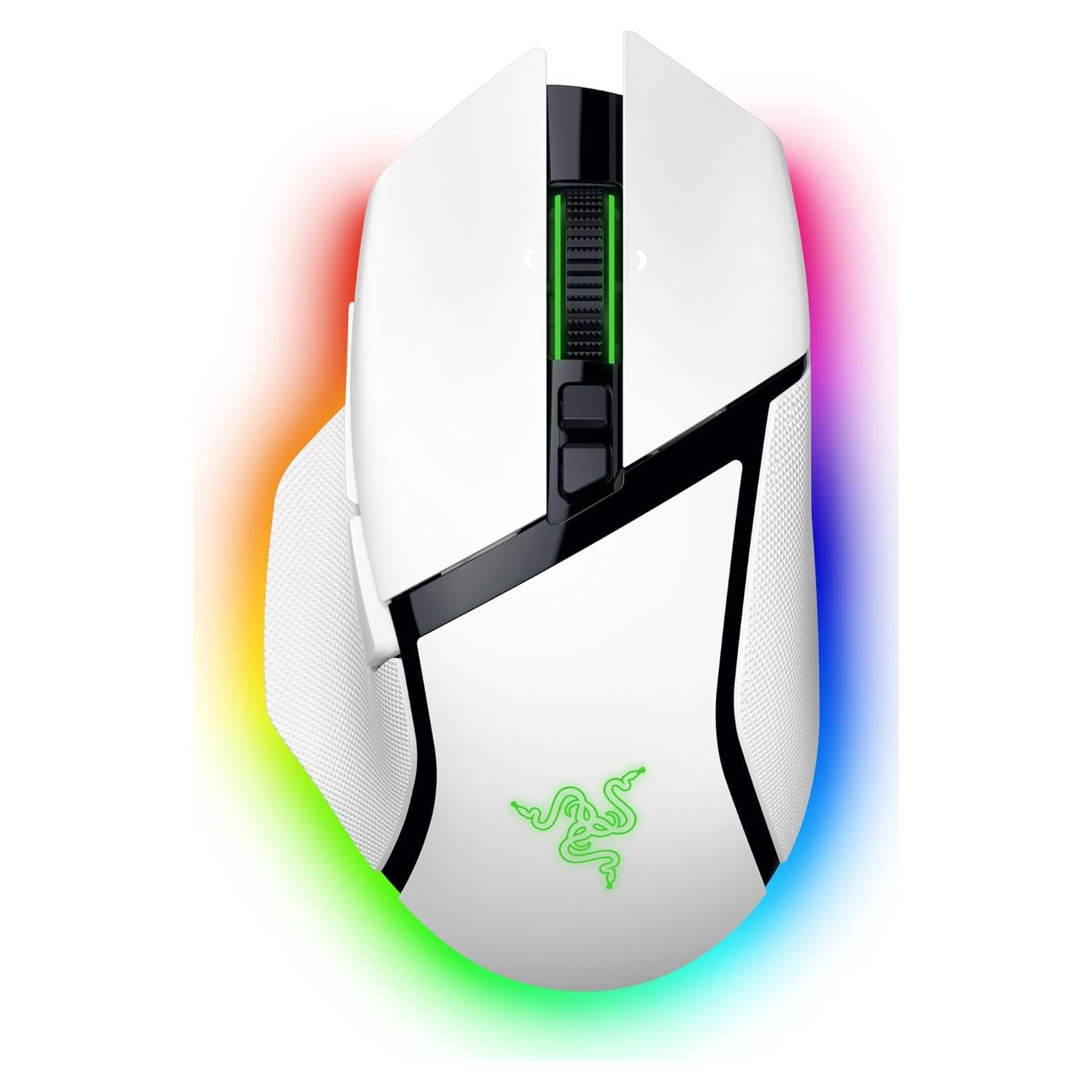 Razer Basilisk V3 Pro Ratón Inalámbrico para Juegos Blanco