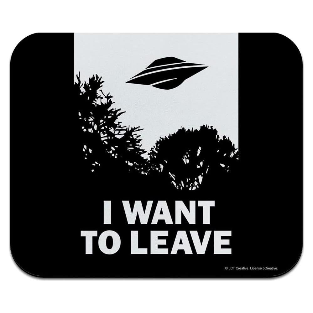 Alfombrilla de Ratón Gráficos & More Diseño OVNIS 23.6x19.8cm