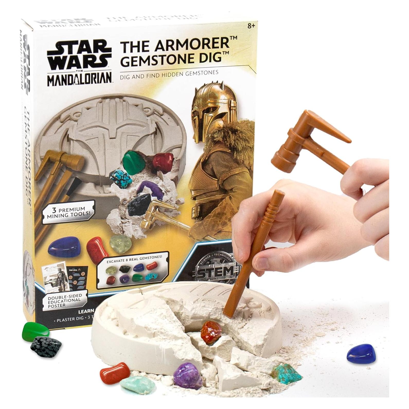 Excavación de Gemas Star Wars The Armorer 8 Gemas STEM