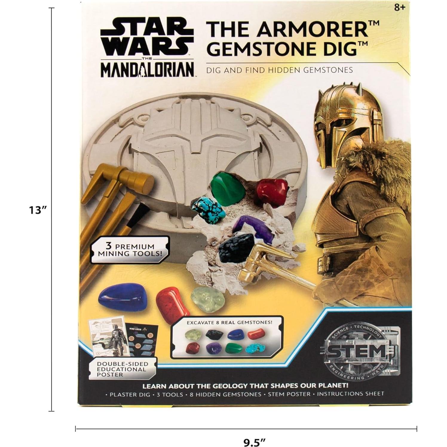 Excavación de Gemas Star Wars The Armorer 8 Gemas STEM