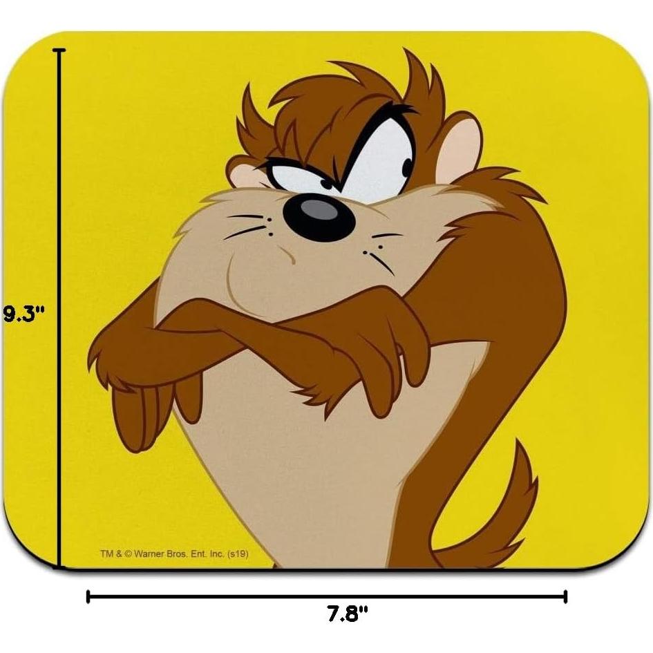 Alfombrilla de Ratón Looney Tunes Taz 23.6x19.8cm Antideslizante