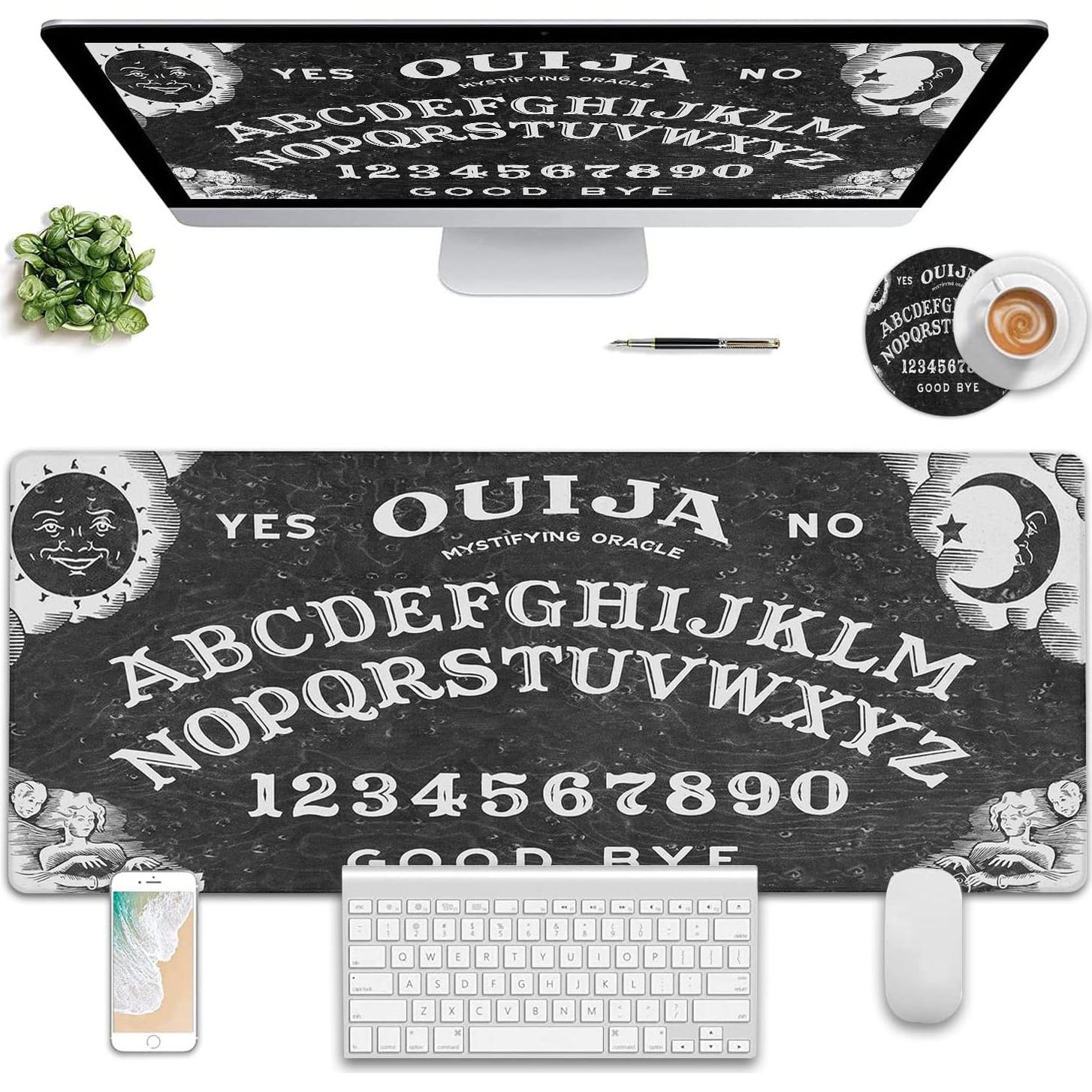 Alfombrilla de Ratón Grande Yuxcfhjfe XL 800x300mm Ergonómica