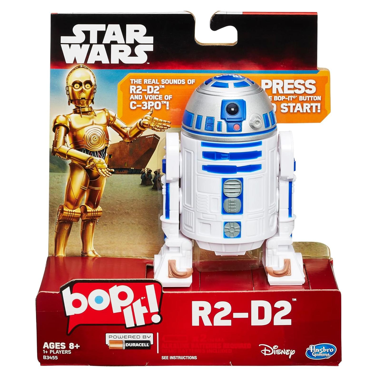 Bop It! Juego Electrónico R2-D2 Star Wars para Niños