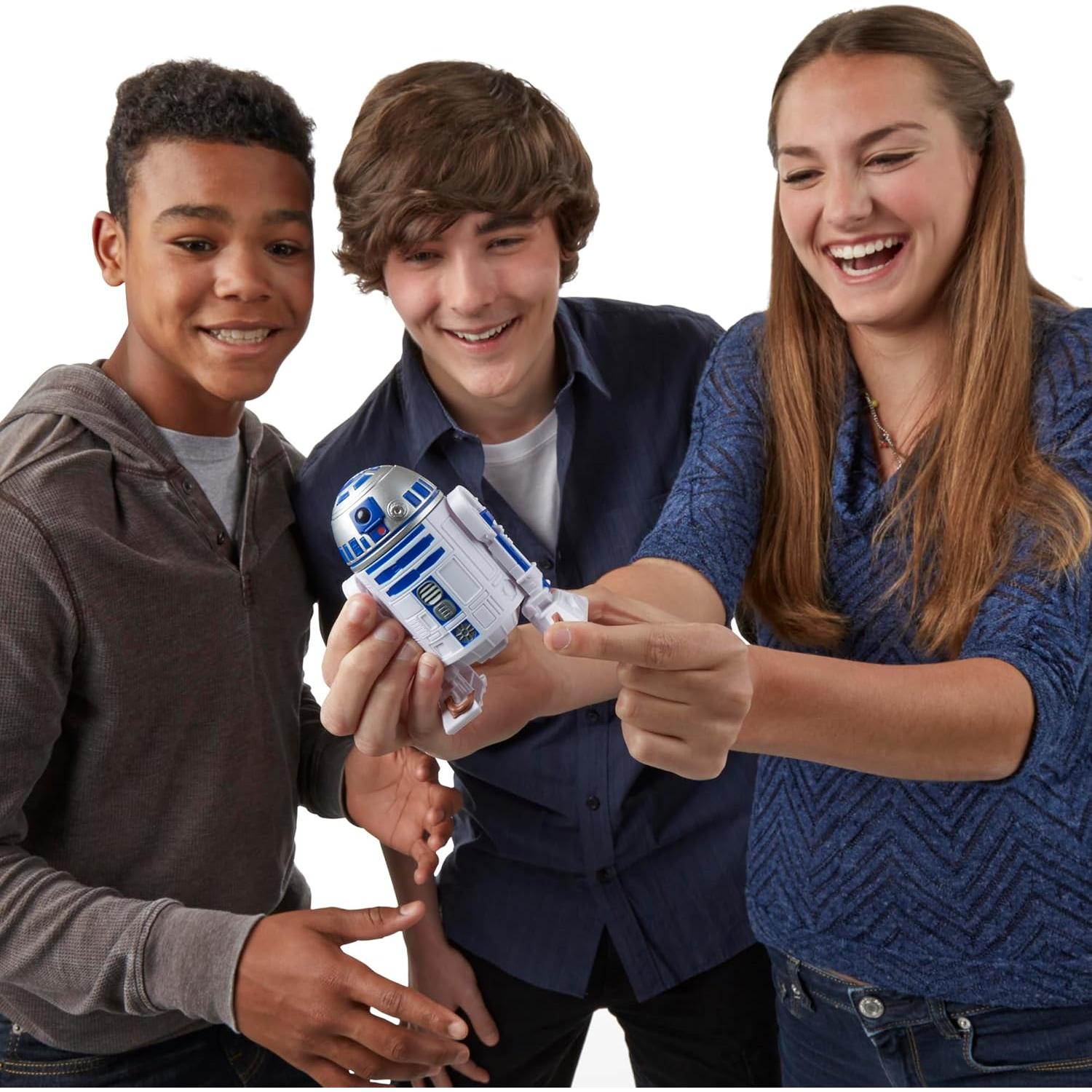 Bop It! Juego Electrónico R2-D2 Star Wars para Niños