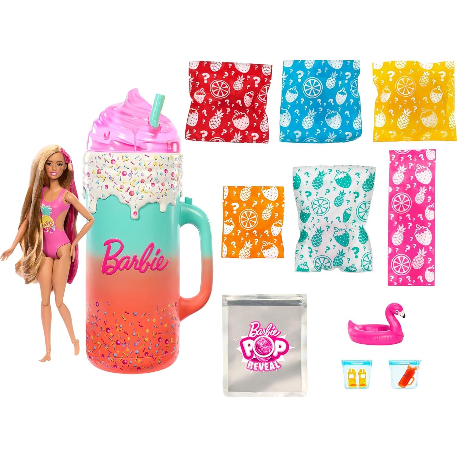 Muñeca Barbie Pop Reveal Mattel Set de Regalo 15+ Sorprisas