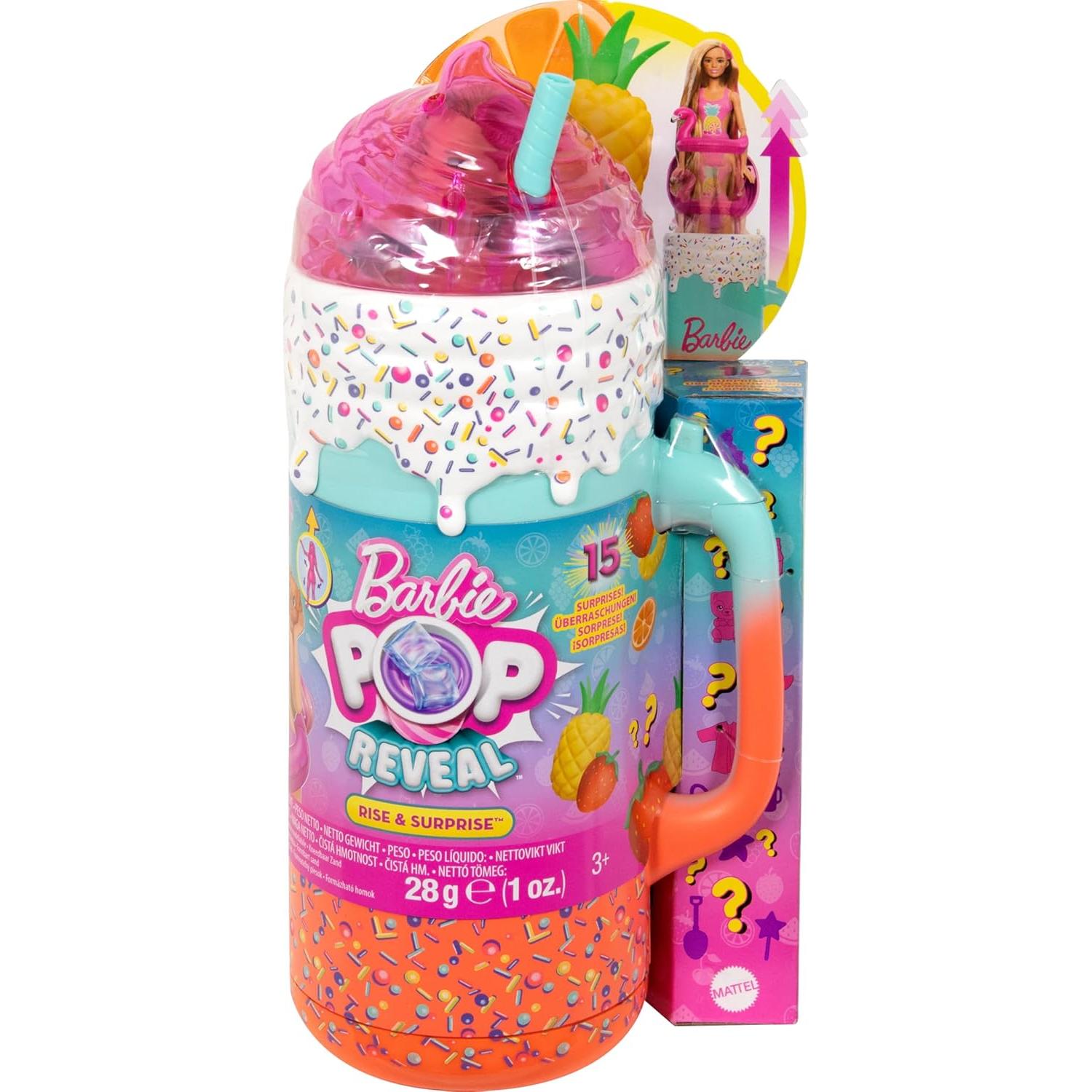Muñeca Barbie Pop Reveal Mattel Set de Regalo 15+ Sorprisas