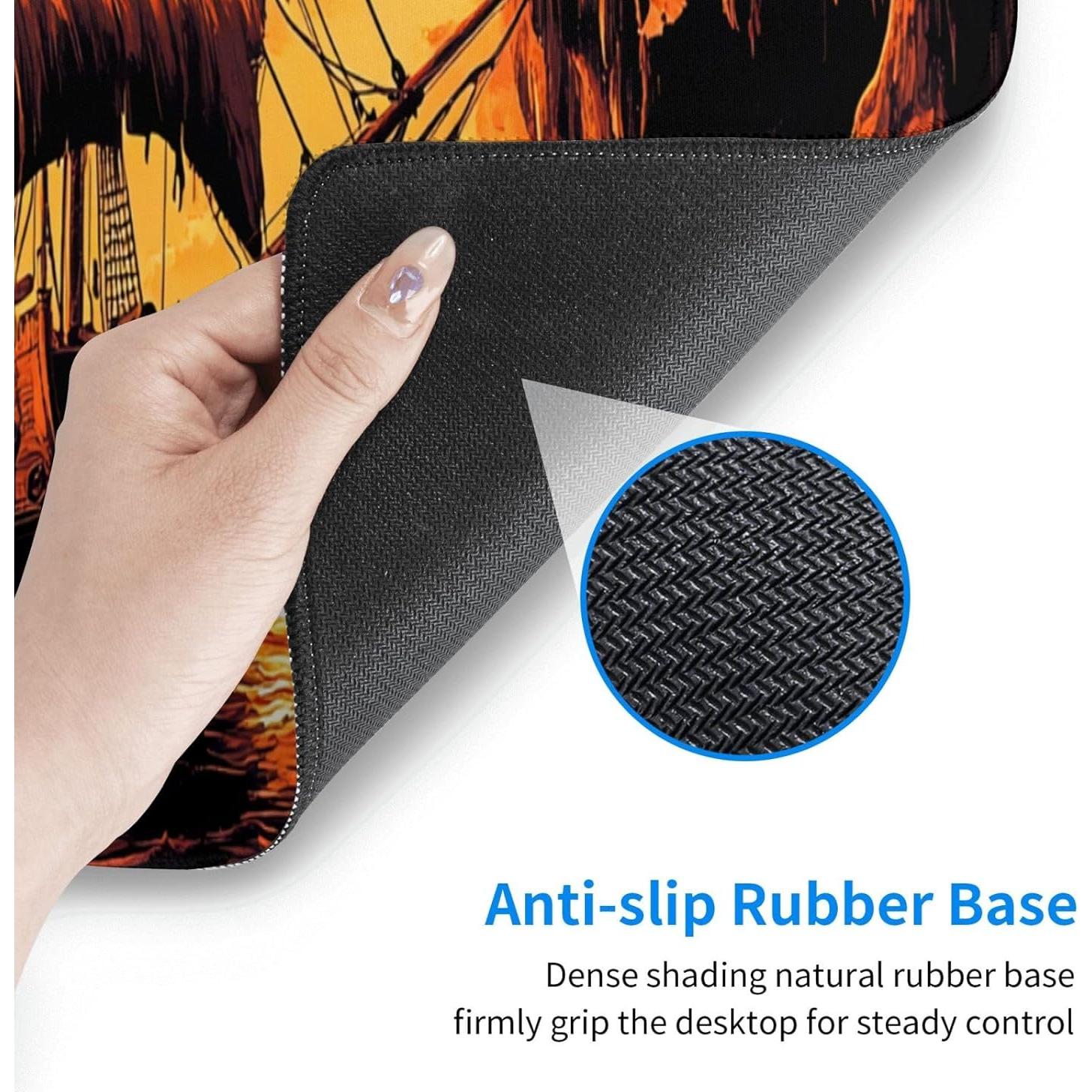 Alfombrilla de Ratón Grande Mqtzyiwx 80x30cm Antideslizante