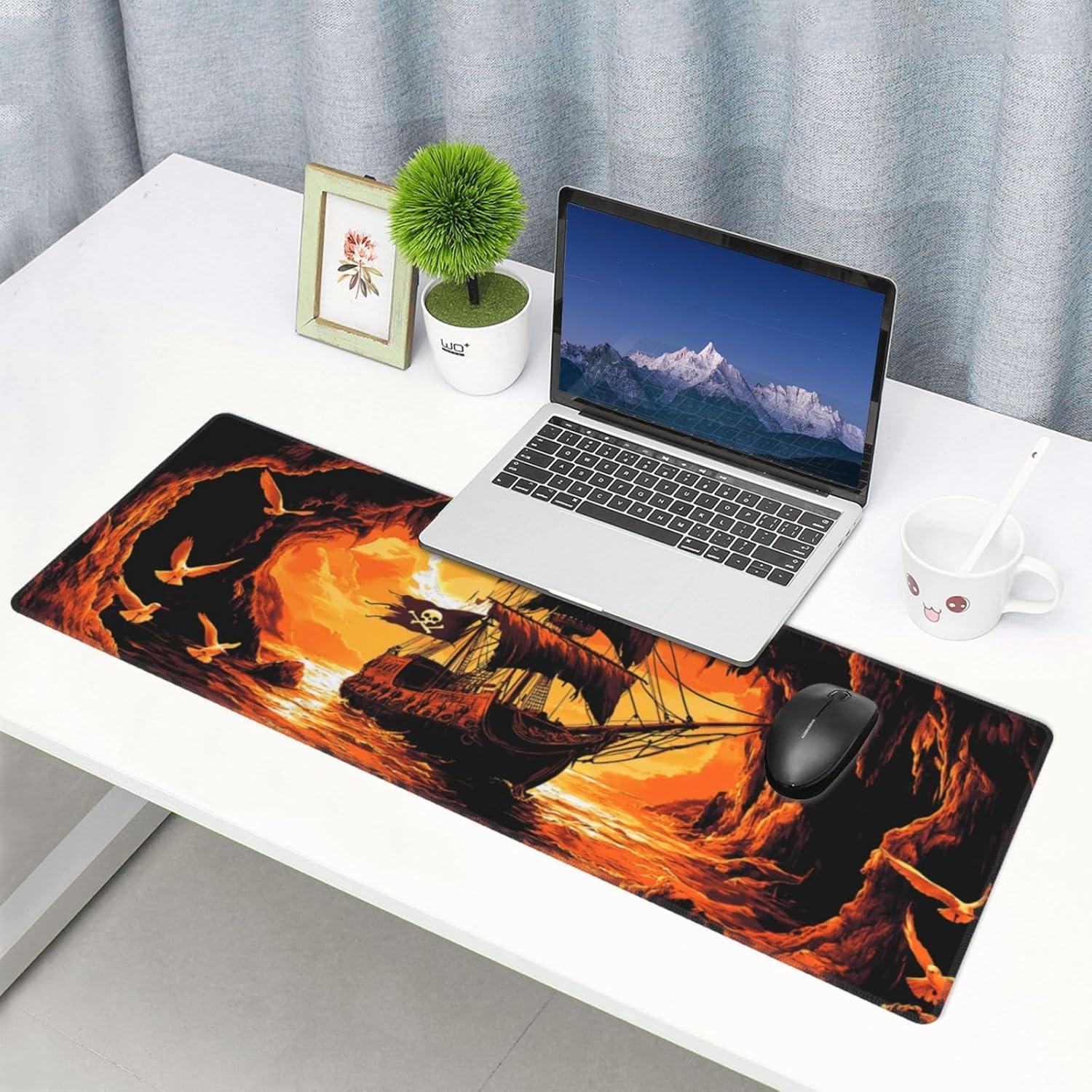 Alfombrilla de Ratón Grande Mqtzyiwx 80x30cm Antideslizante