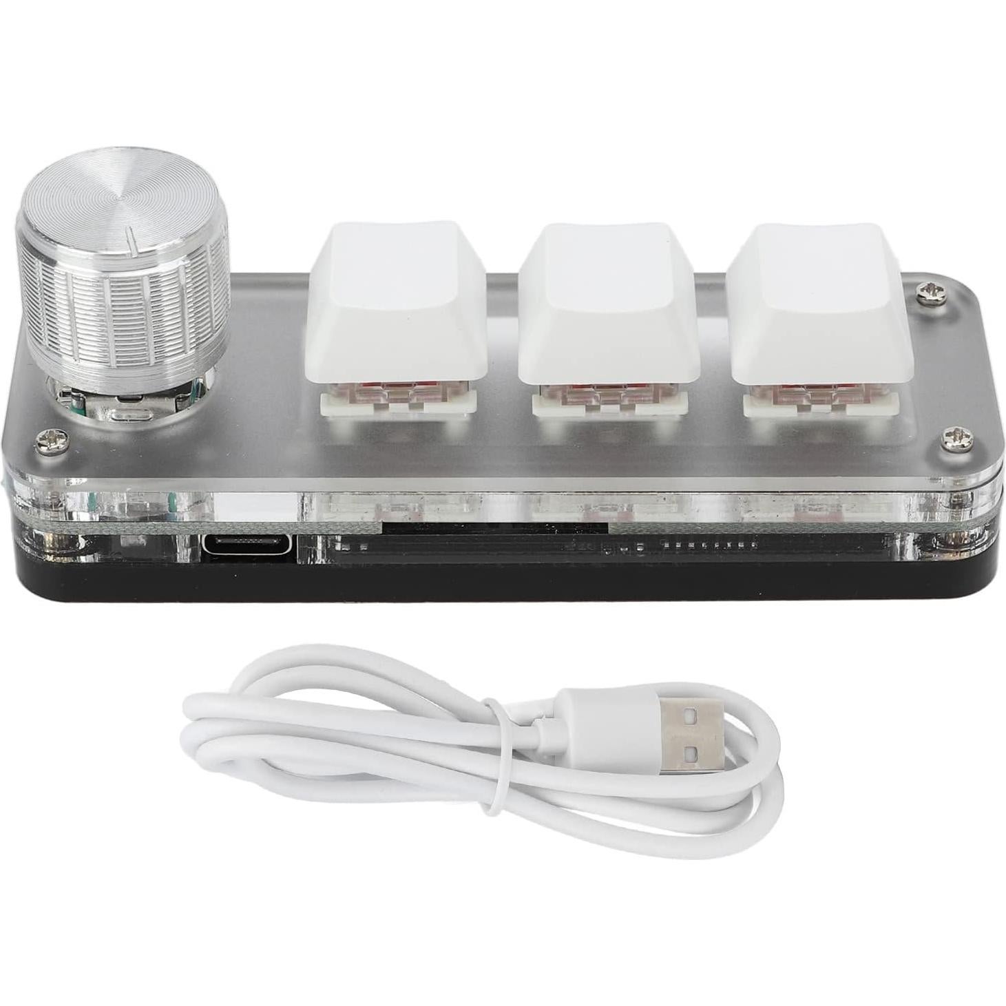 Teclado Mecánico Mini Yoidesu 3 Teclas RGB Programable