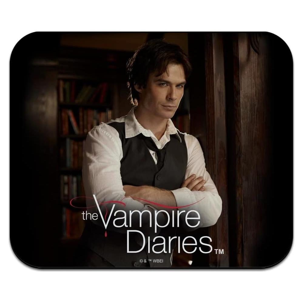 The Vampire Diaries Damon Low Profile Thin Mouse Pad Mousepad