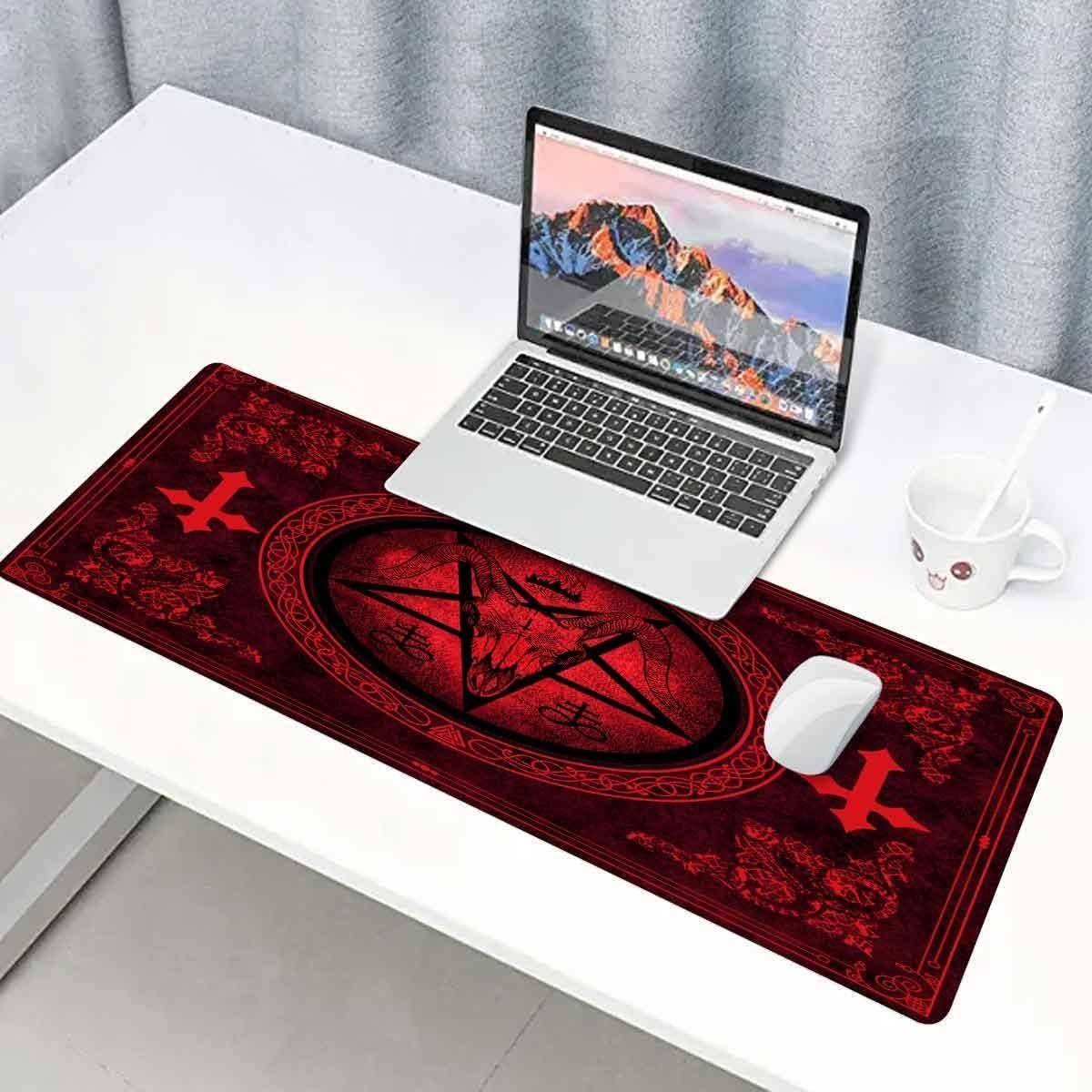 Alfombrilla de Ratón Grande LshyMn 80x30 cm Antideslizante