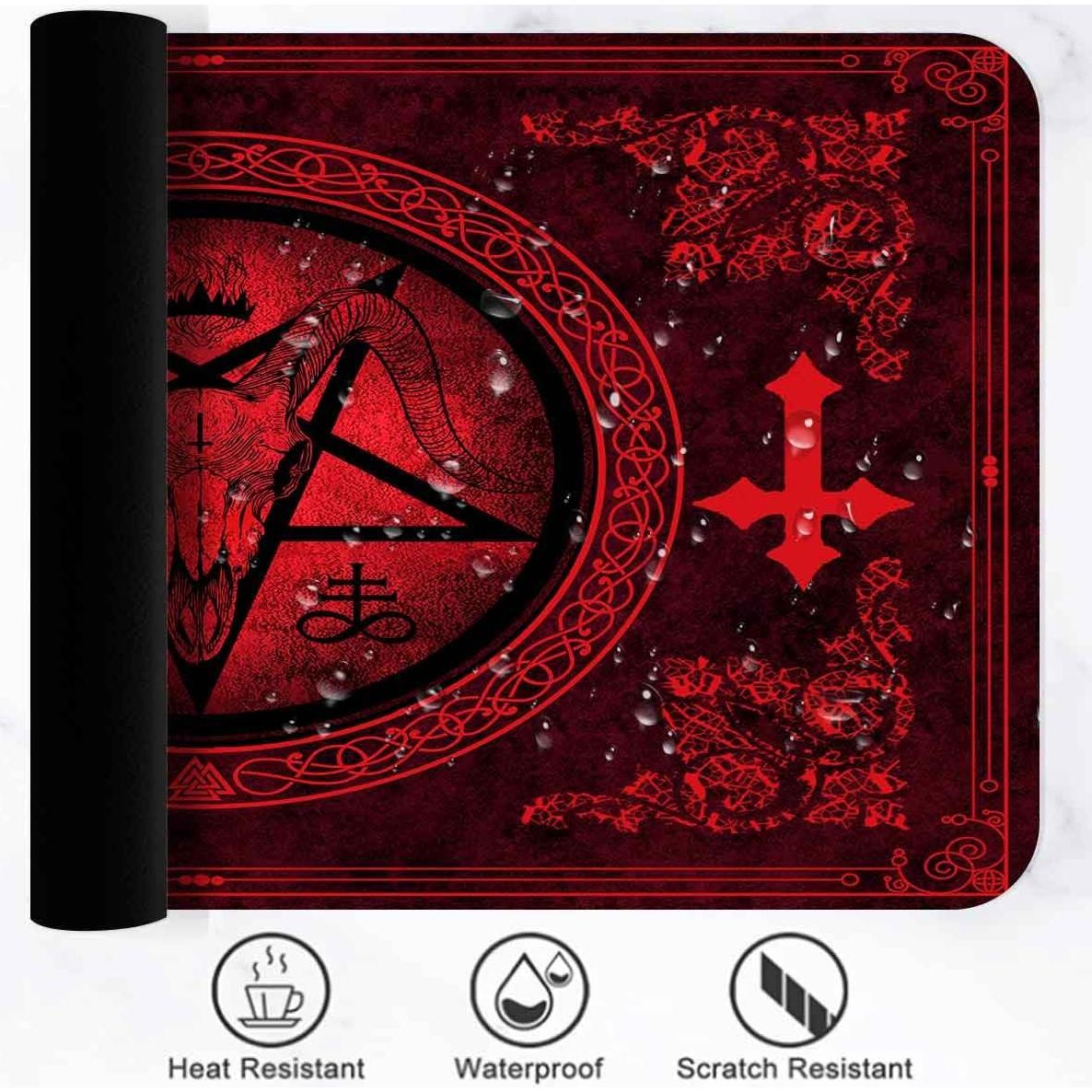 Alfombrilla de Ratón Grande LshyMn 80x30 cm Antideslizante