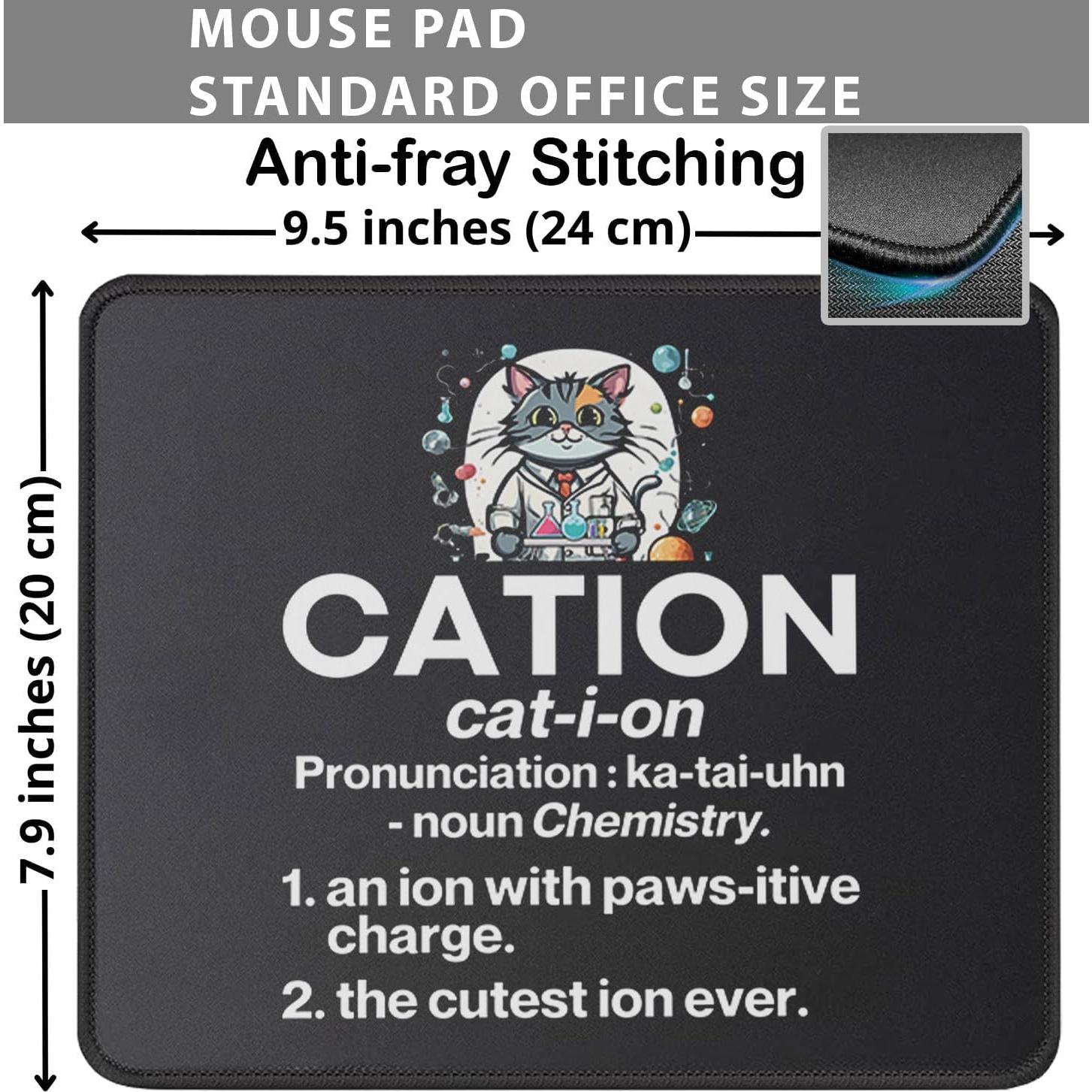 Alfombrilla de Ratón CheekyChess Cation 240x200mm Antideslizante