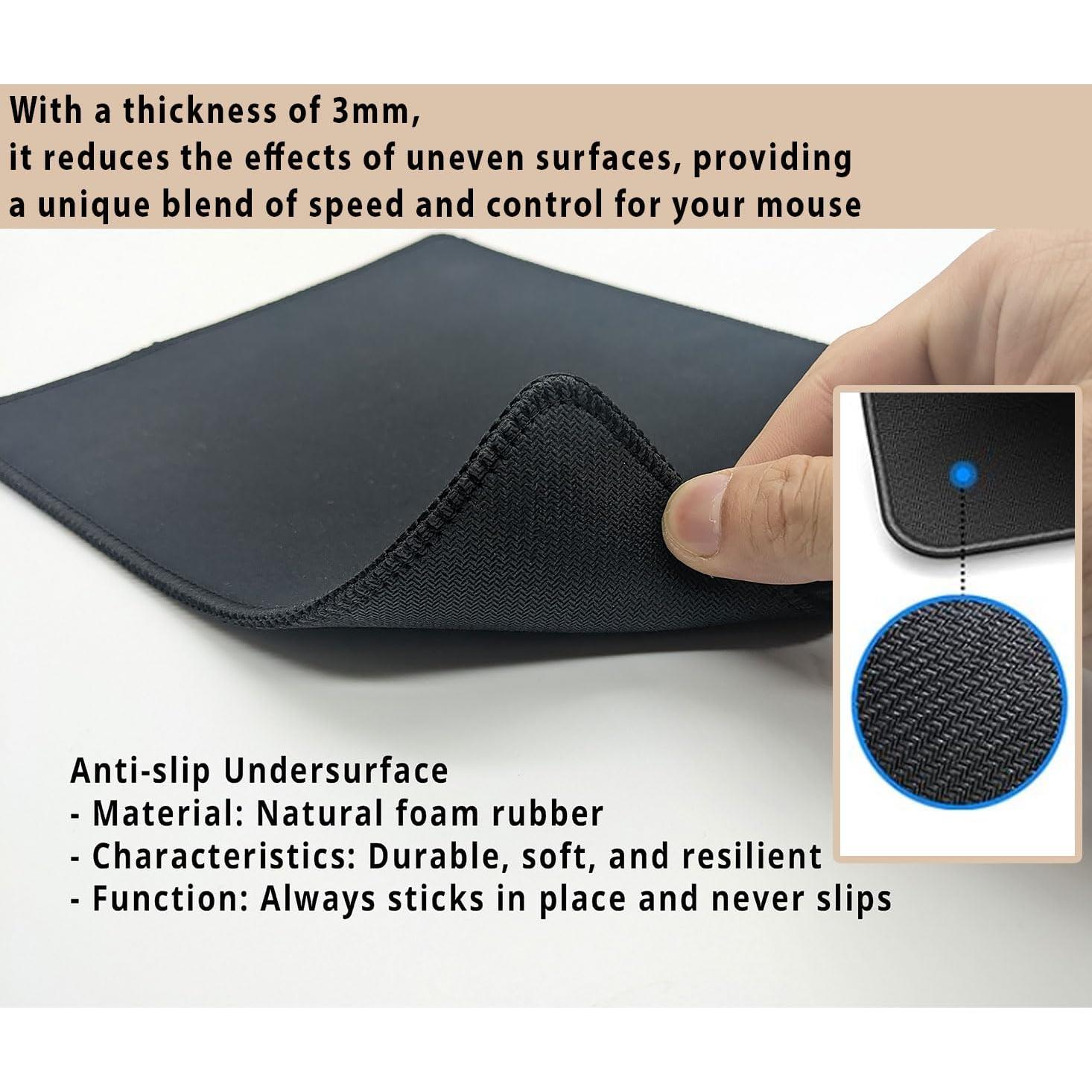 Alfombrilla de Ratón CheekyChess Cation 240x200mm Antideslizante