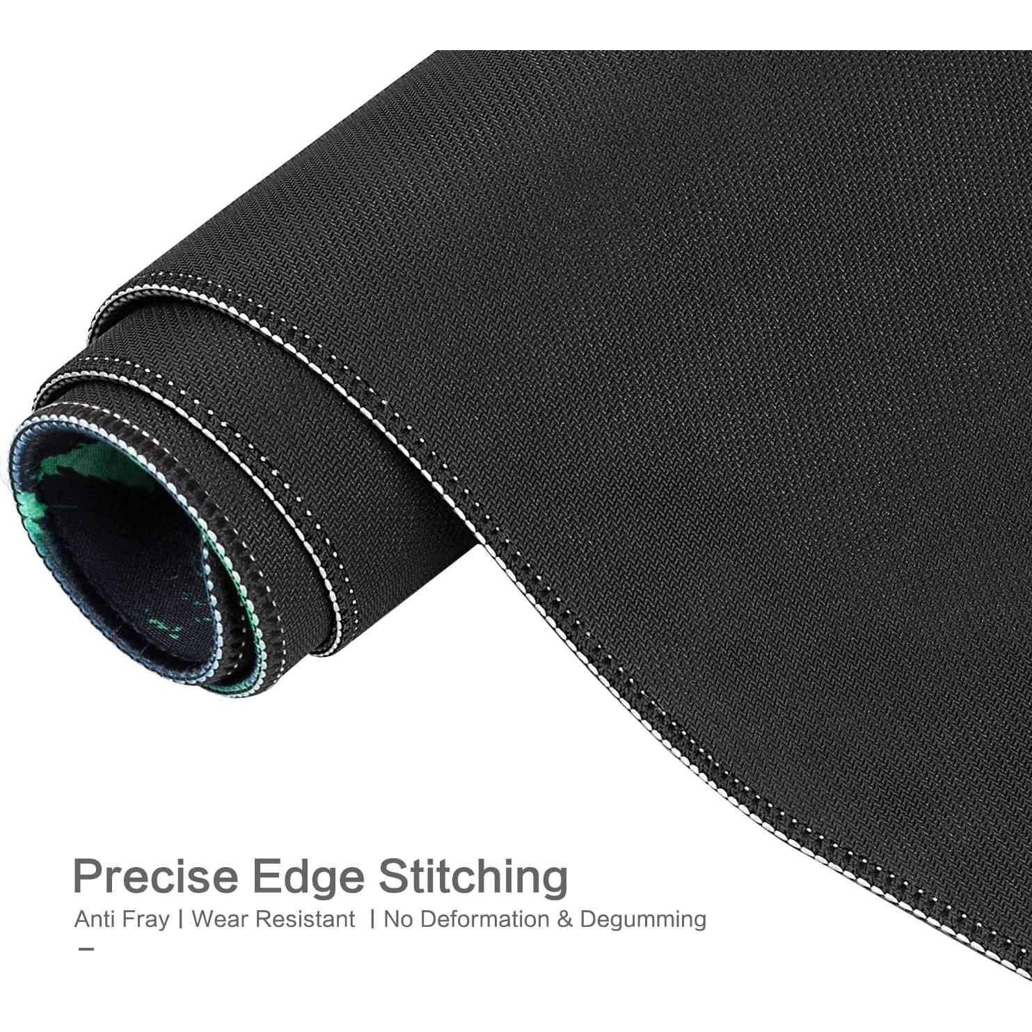 Alfombrilla de Ratón Grande Lokigo Bosque Verde 80x40 cm