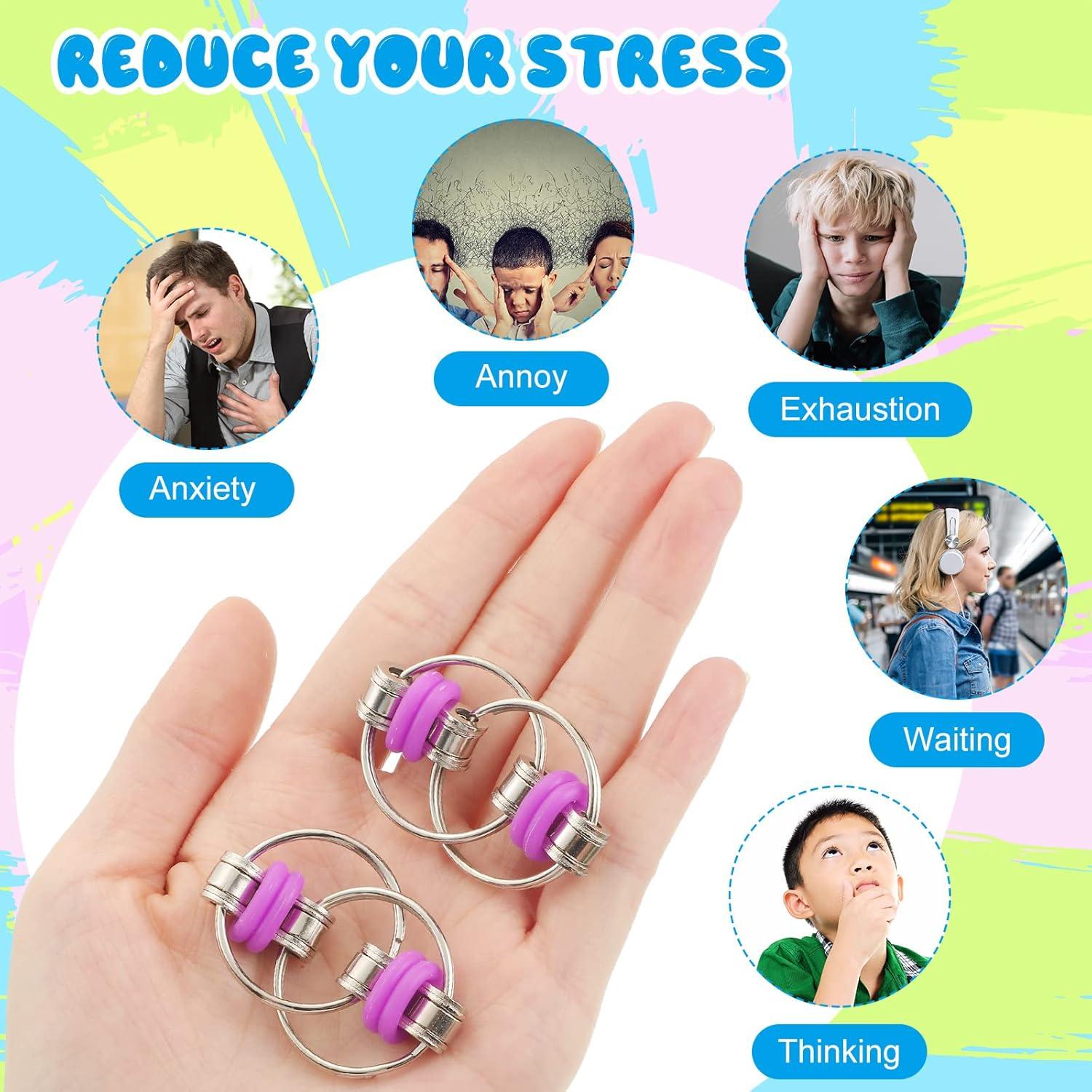 Juguetes Antiestrés Skylety 40 Pcs para Alivio de Ansiedad