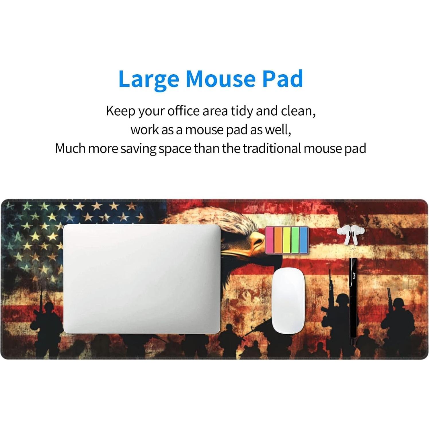 Almohadilla de Ratón Grande Mqtzyiwx XL 80x30cm Antideslizante