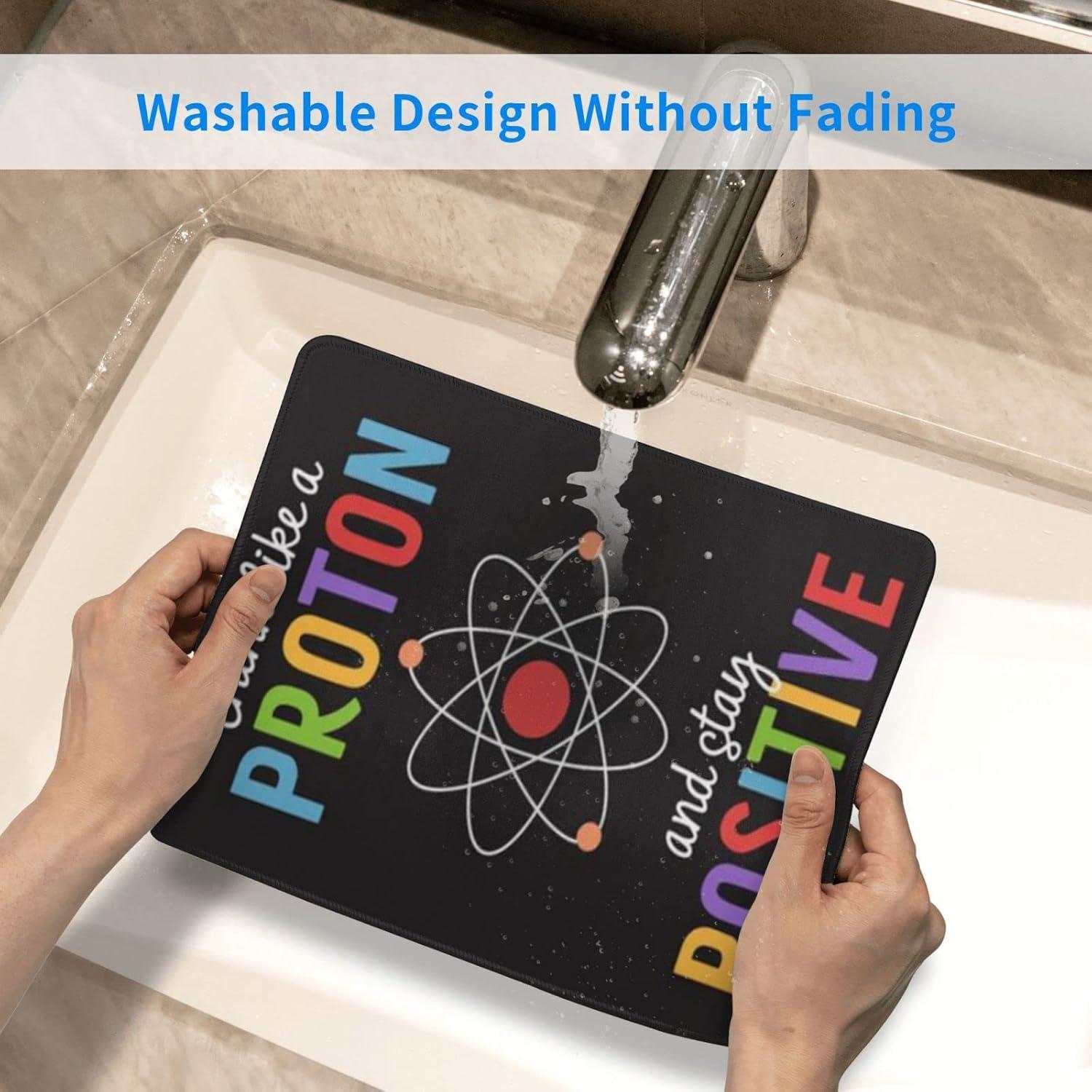 Alfombrilla de Ratón Genérico 20.1x24.1cm Resistente al Agua