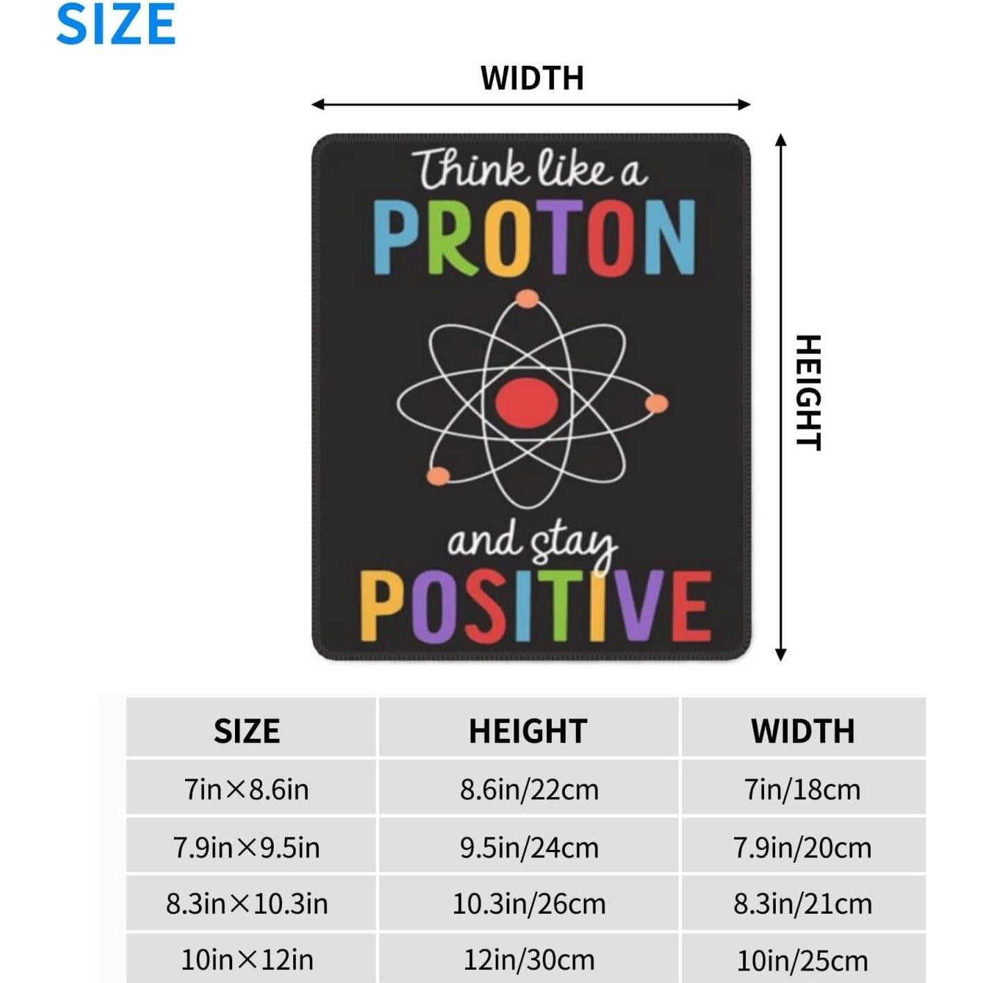 Alfombrilla de Ratón Genérico 20.1x24.1cm Resistente al Agua
