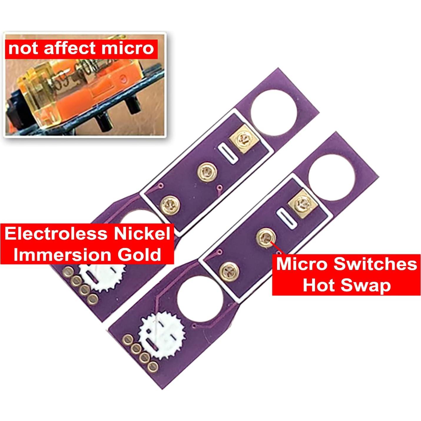 Kit PCB Hot-Swap para Ratón Hokeyio OP1we - Soluciona Doble Clic
