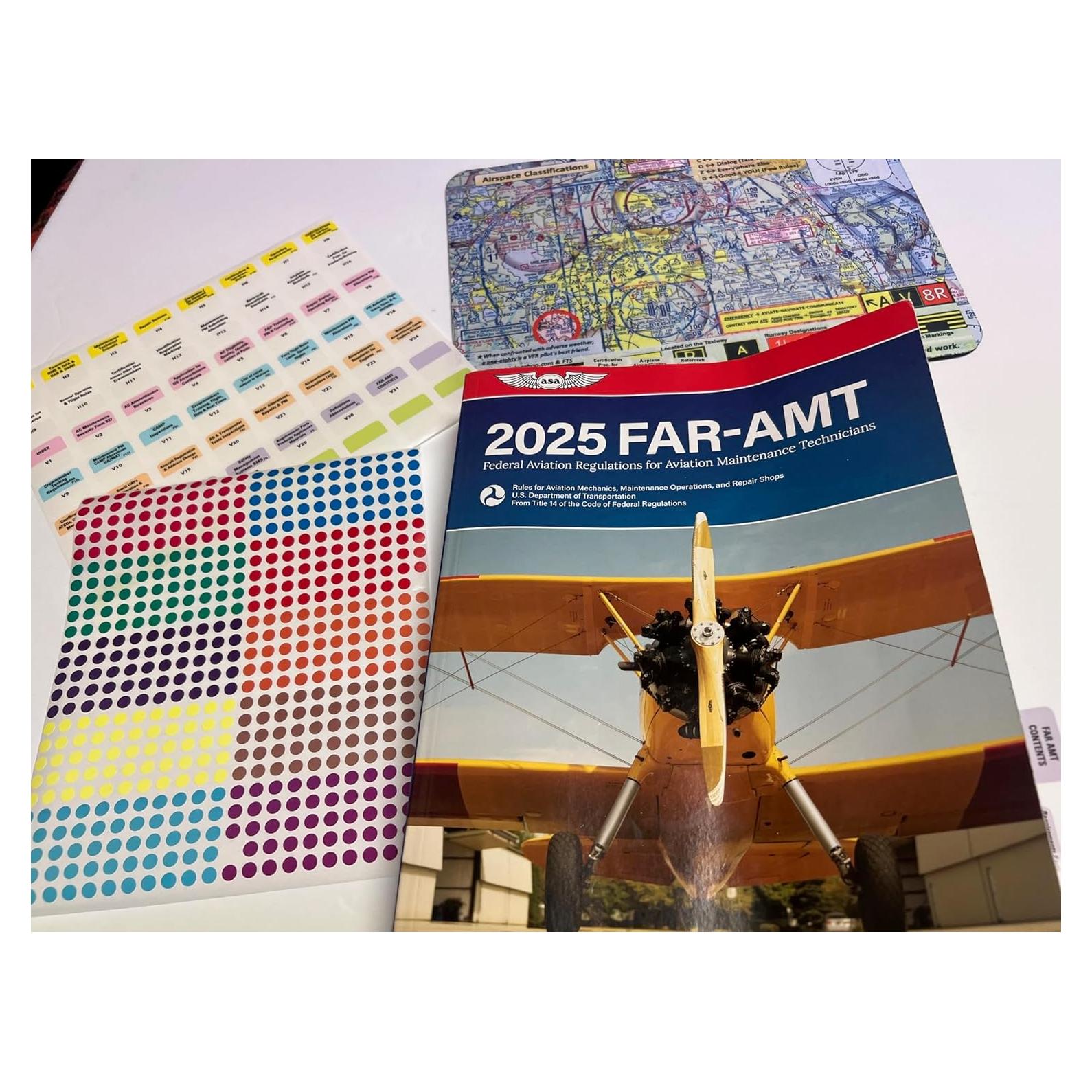 Libro Pre-Tabulado 2025 FAR AMT FTS + Alfombrilla de Ratón