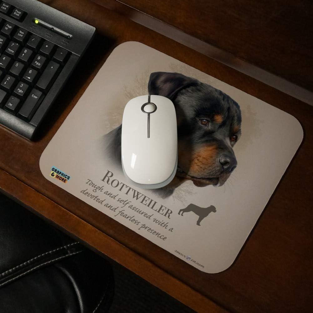 Alfombrilla de Ratón Rottweiler Graphics & More 23.6x19.8cm