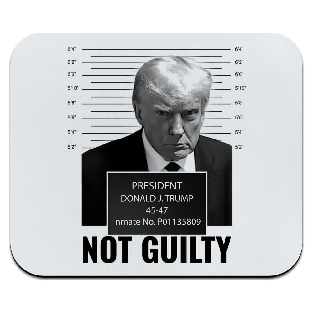 Alfombrilla de Ratón Graphics & More Mugshot Trump No Culpable