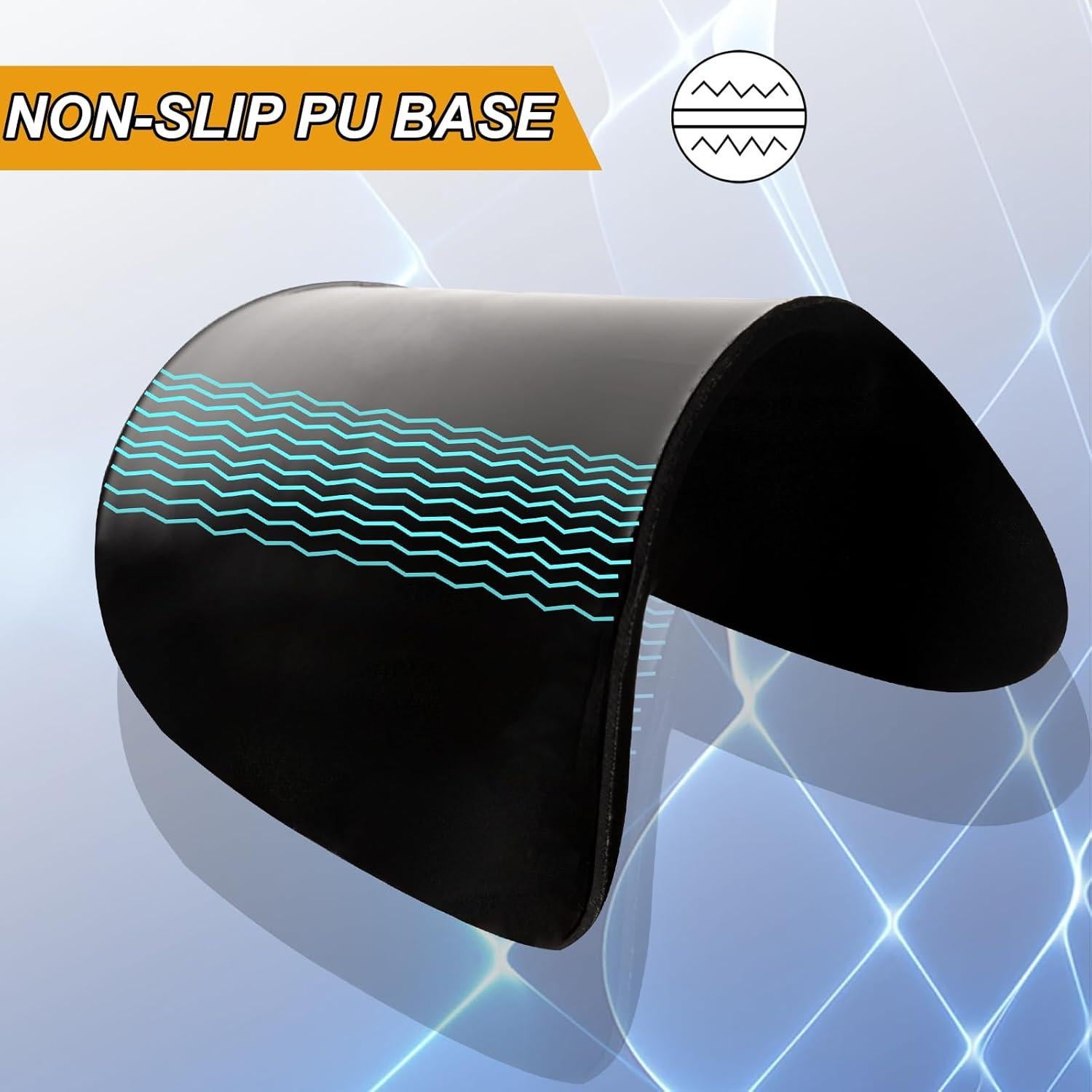 Ergonomic Mouse Pad with Wrist Support Gel Mouse Pad with Wrist Rest, Comfortable Computer Mouse Pad for Laptop, Pain Relief Mousepad for Office & Home, Forest Green