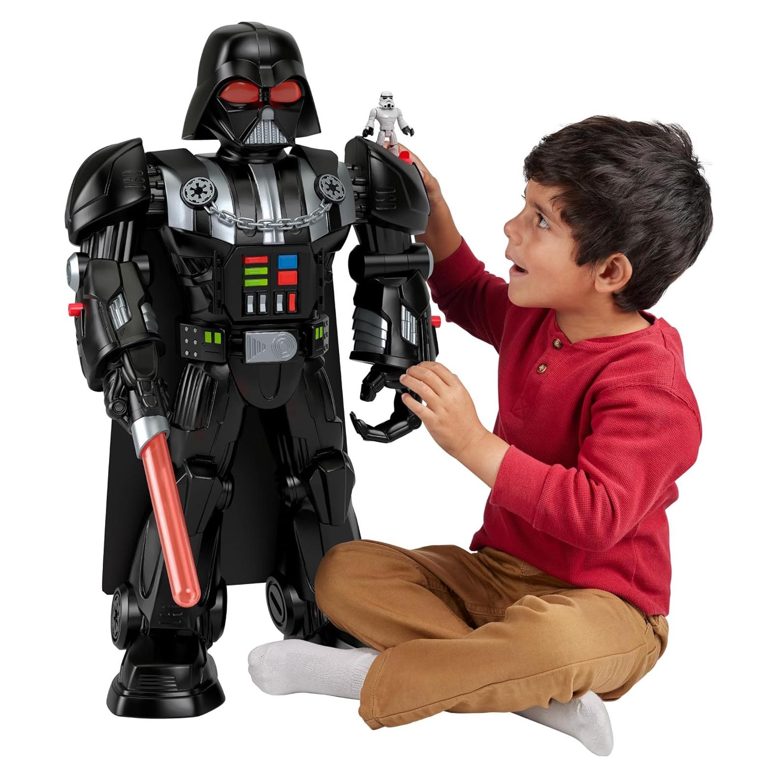 Juguete Bot Darth Vader Fisher-Price 60 cm luces y sonidos