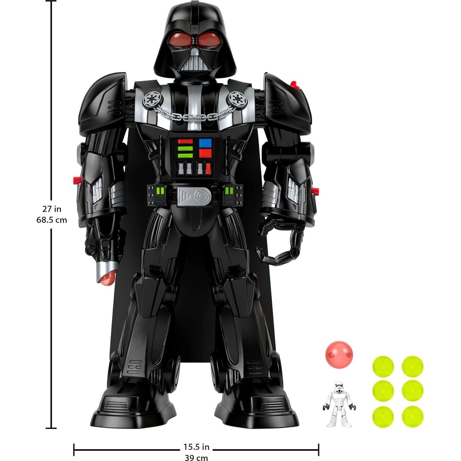 Juguete Bot Darth Vader Fisher-Price 60 cm luces y sonidos