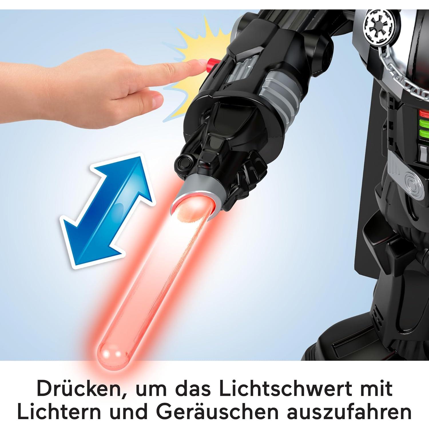 Juguete Bot Darth Vader Fisher-Price 60 cm luces y sonidos