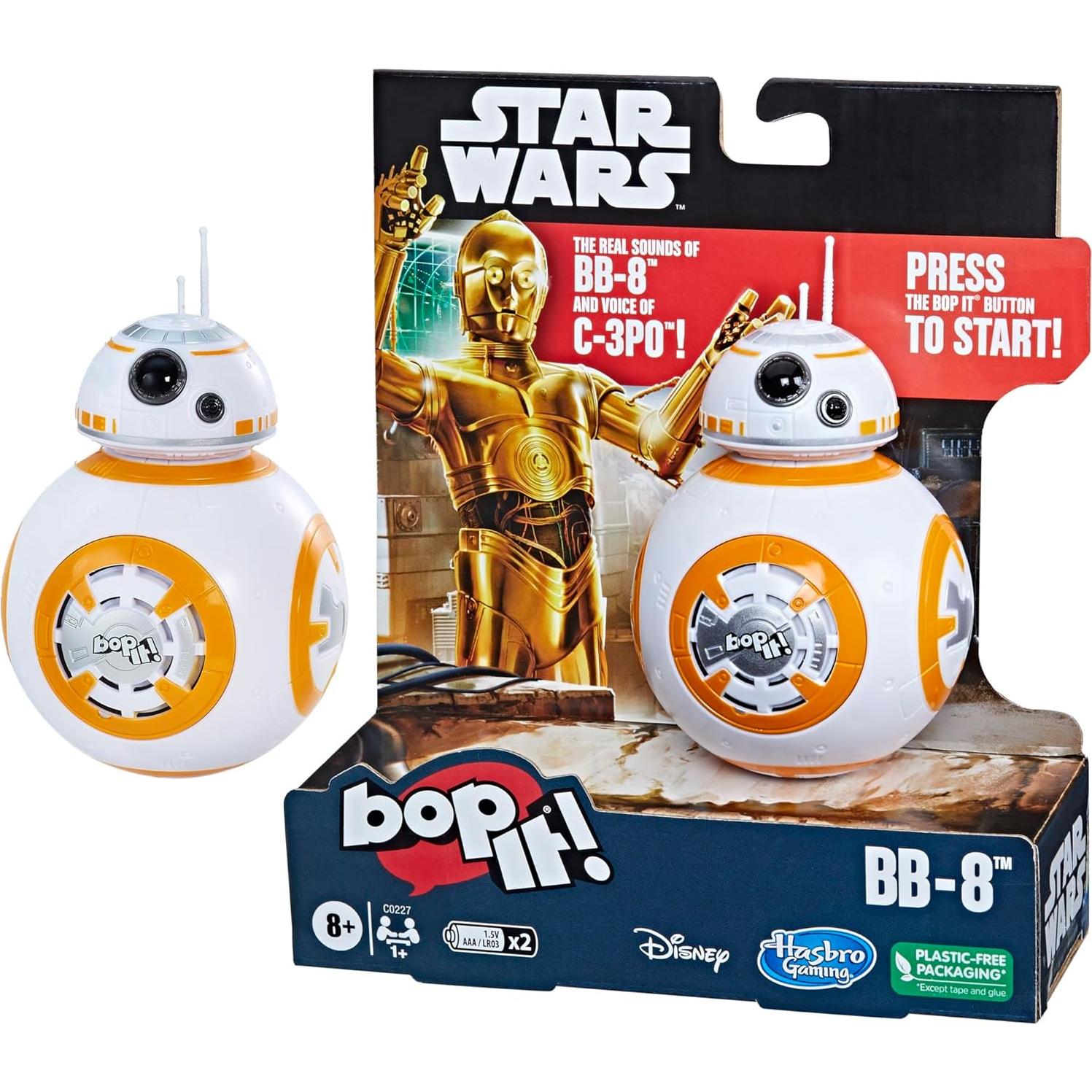 Juego Bop It! Star Wars BB-8 Hasbro - Electrónico 8+