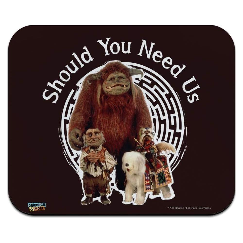 Alfombrilla de Ratón Personalizada Laberinto Hoggle 23.6x19.8cm