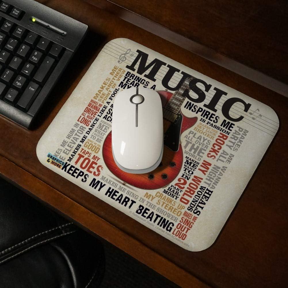 Alfombrilla de Ratón Gráficos y Más Multicolor 23.6x19.8cm