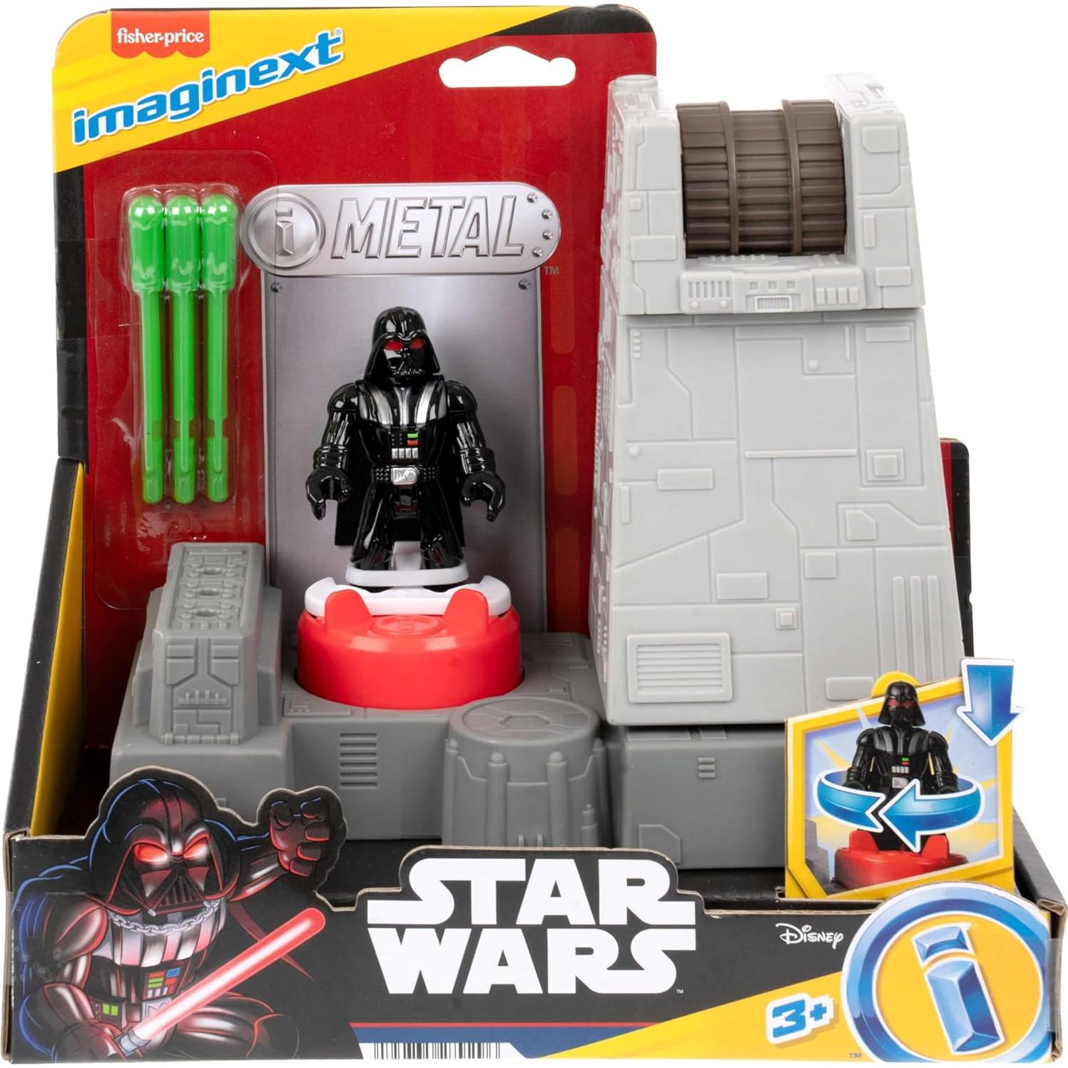 Torreta Estrella de la Muerte Fisher-Price Star Wars con Darth Vader