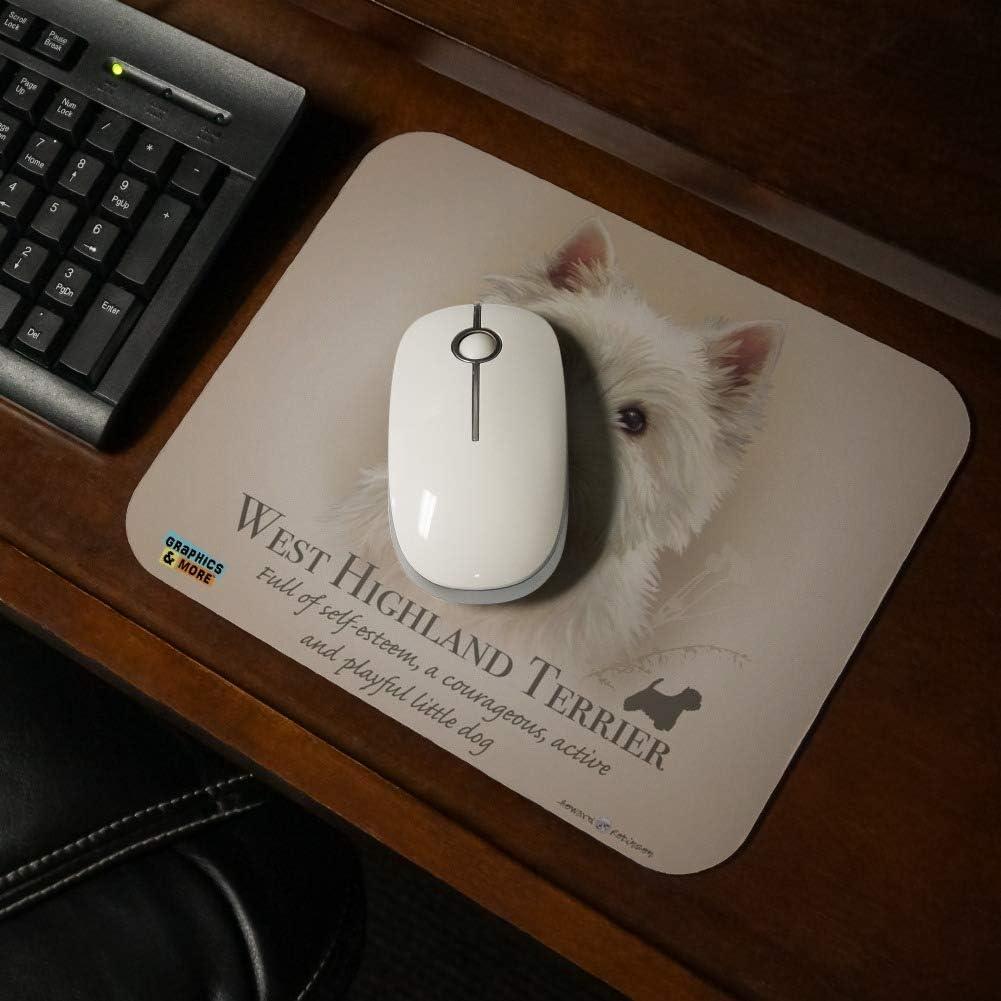 Alfombrilla de Ratón West Highland Terrier Graphics & More 23.6x19.8cm