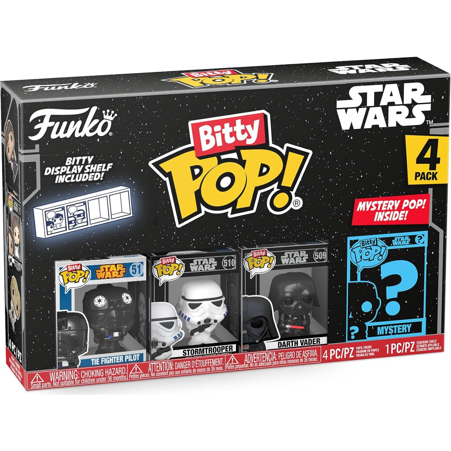 Funko Bitty POP! Star Wars 4-Pack Darth Vader y Más