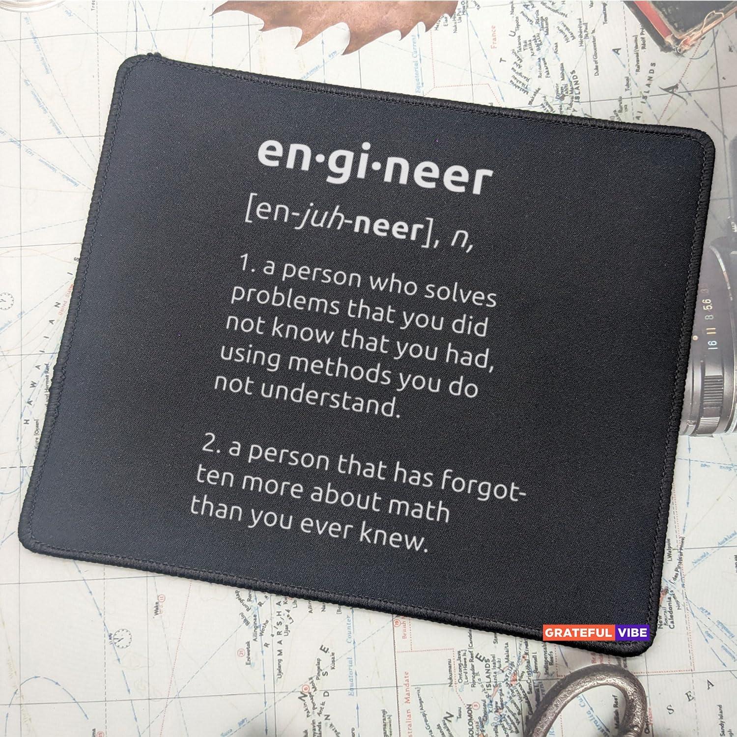 Alfombrilla de Ratón Grateful Vibe MP-1 para Ingenieros 200x240mm