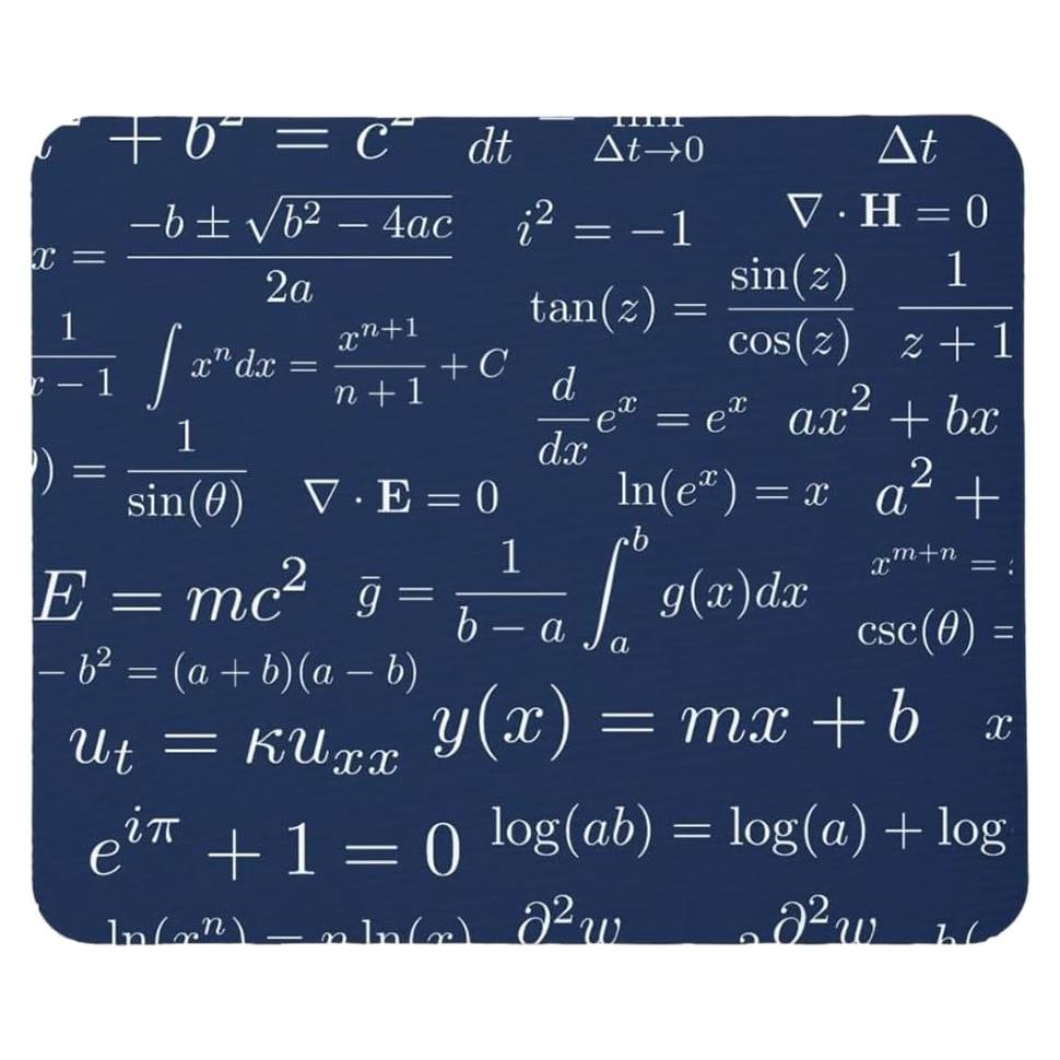 Alfombrilla de Ratón YJQGOL Fórmula Matemática 240x200mm