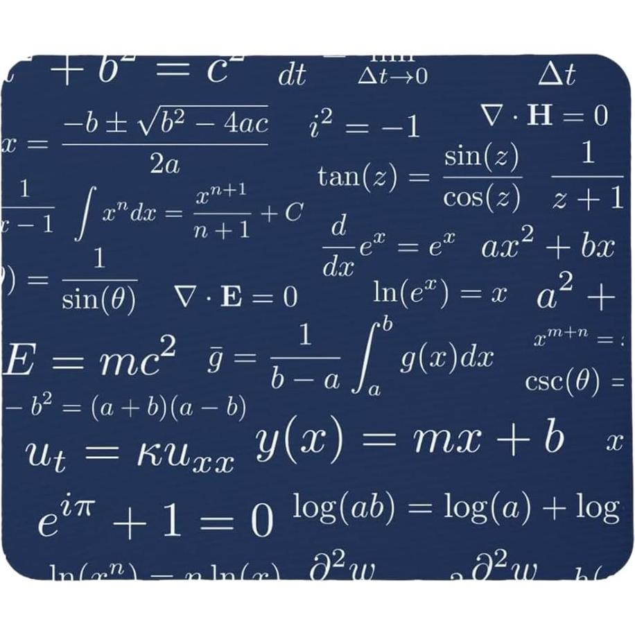 Alfombrilla de Ratón YJQGOL Fórmula Matemática 240x200mm