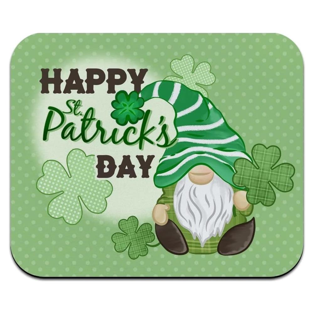 Alfombrilla de Ratón Gnome San Patricio Graphics & More 23.6x19.8cm